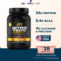 MuscleTech NitroTech 100% Pure Whey Protein Gold 2lbs