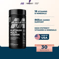 MuscleTech Platinum Multi Vitamin Tablets 90s