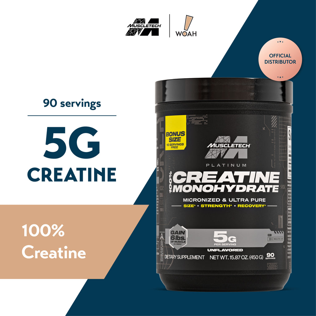MuscleTech Platinum 100% Creatine 450g