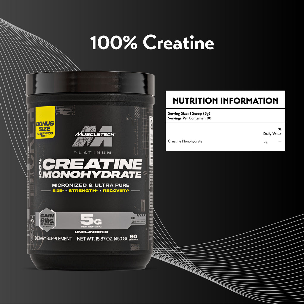 MuscleTech Platinum 100% Creatine 450g