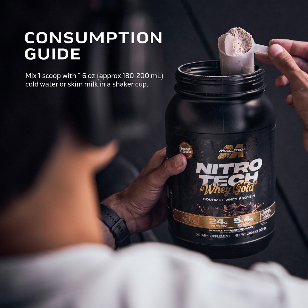 MuscleTech NitroTech 100% Whey Gold (2lbs)