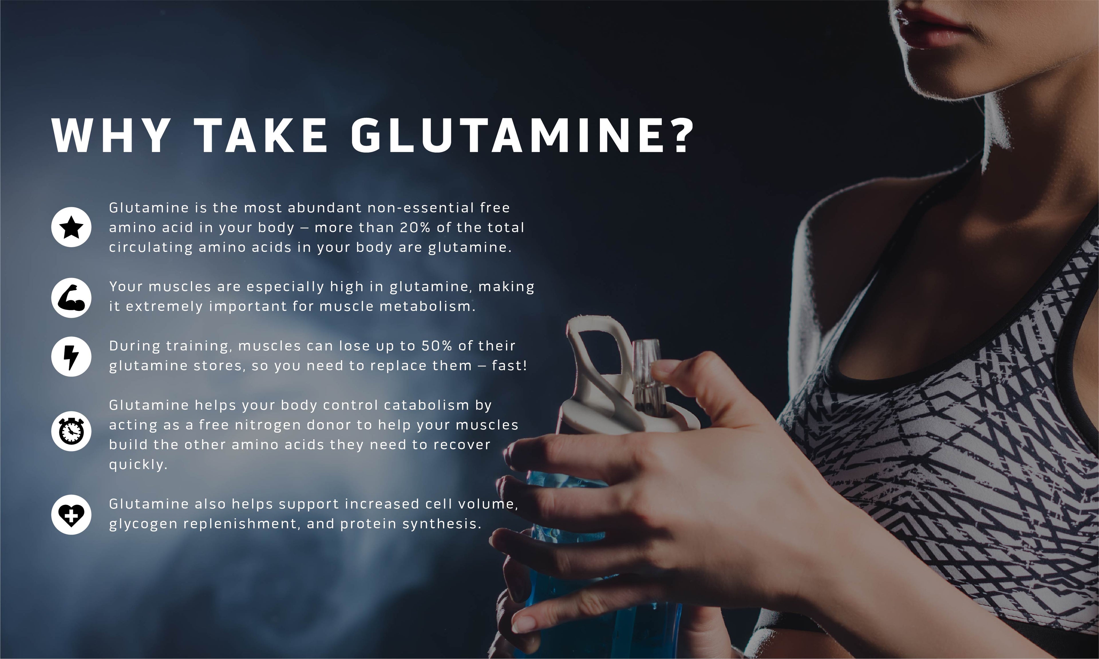 MuscleTech Platinum 100% Glutamine (60 Servings)
