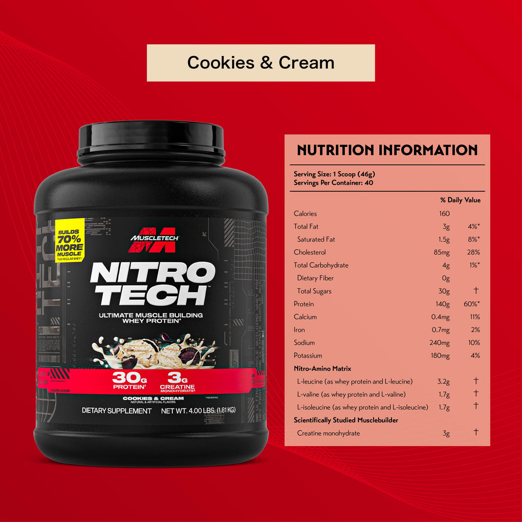 MuscleTech NitroTech (3.97lbs)