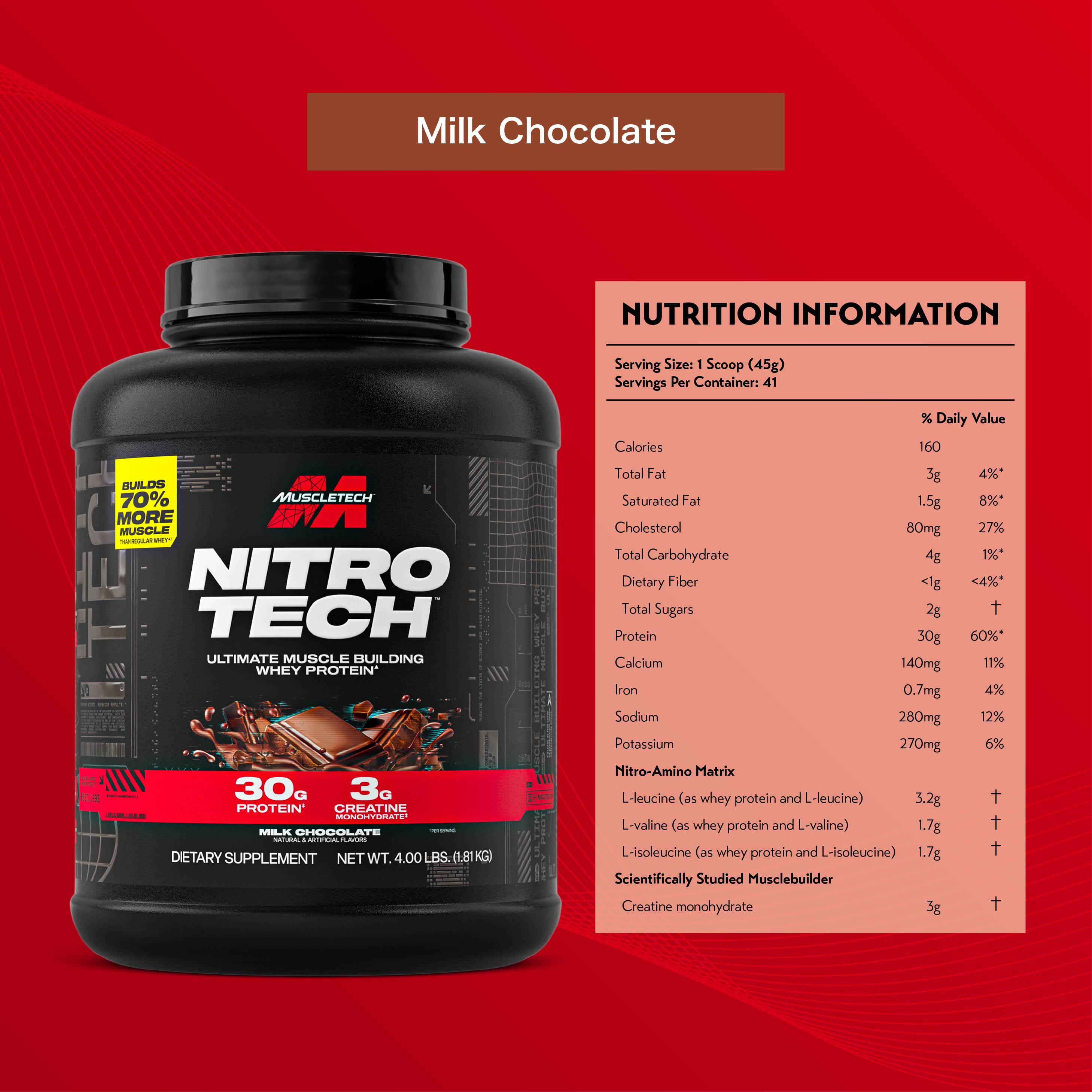 MuscleTech NitroTech (3.97lbs)