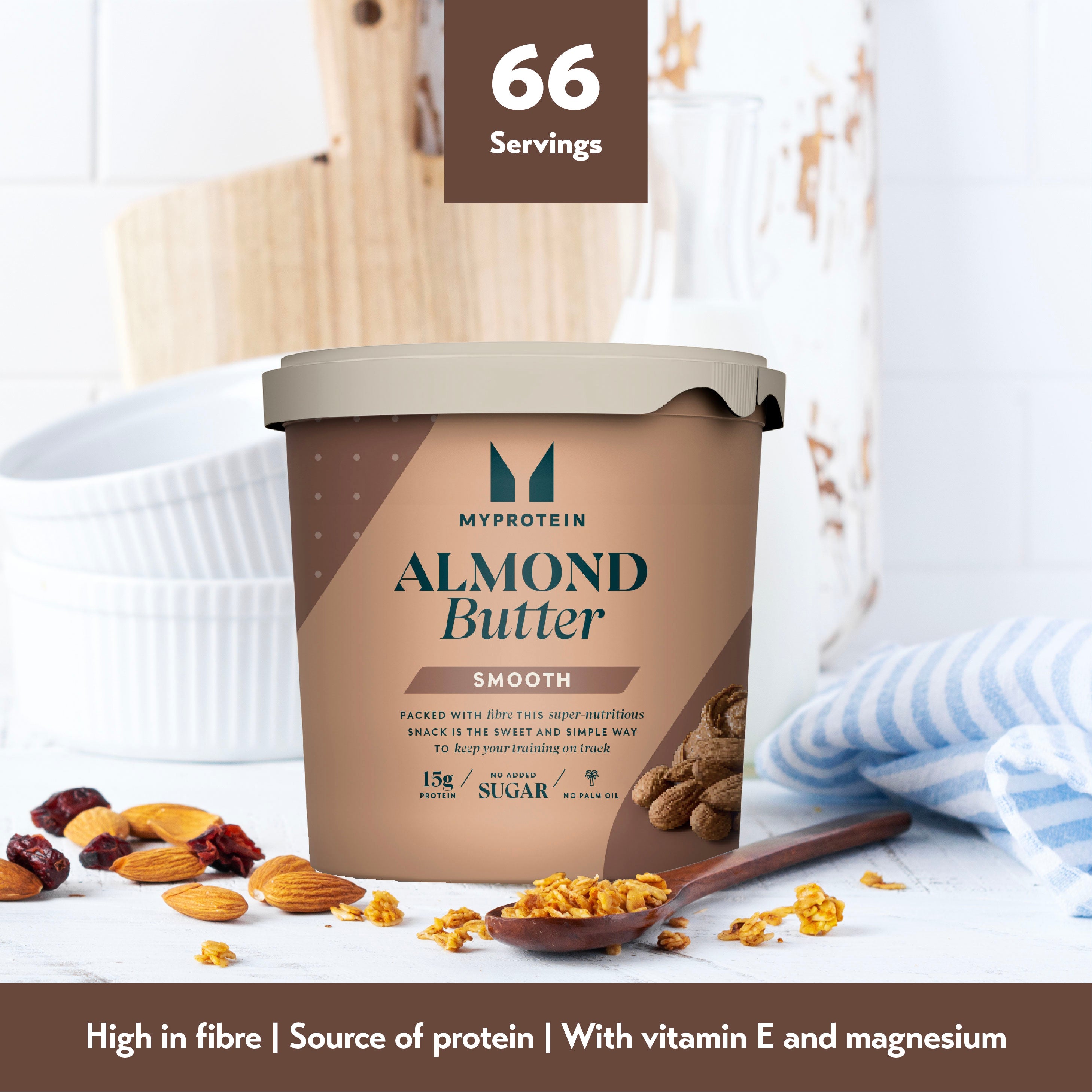 MyProtein All-Natural Butter 1KG (Almond/Peanut)