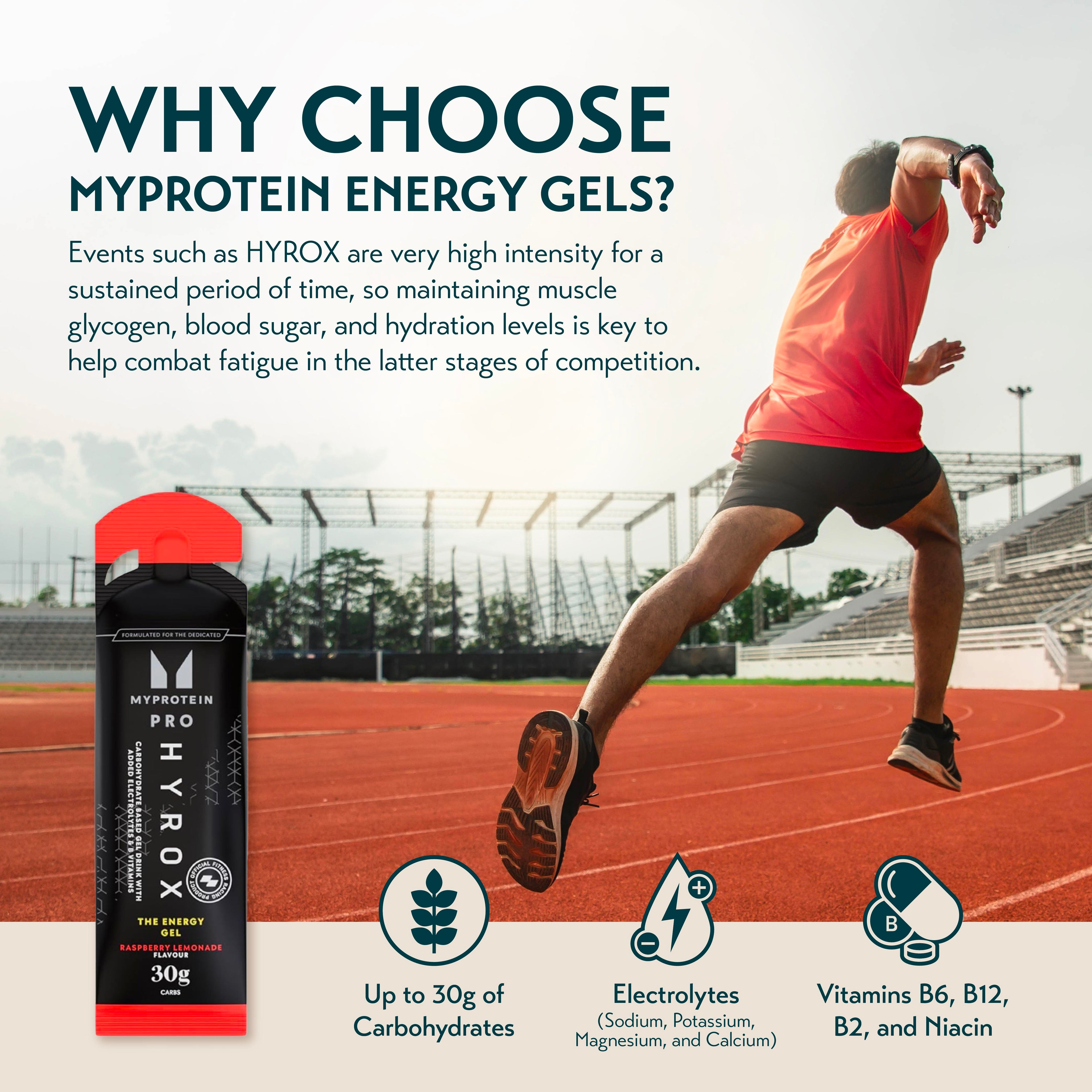 MYProtein THE Energy Gel 70g (Box of 20) (HYROX Edition)