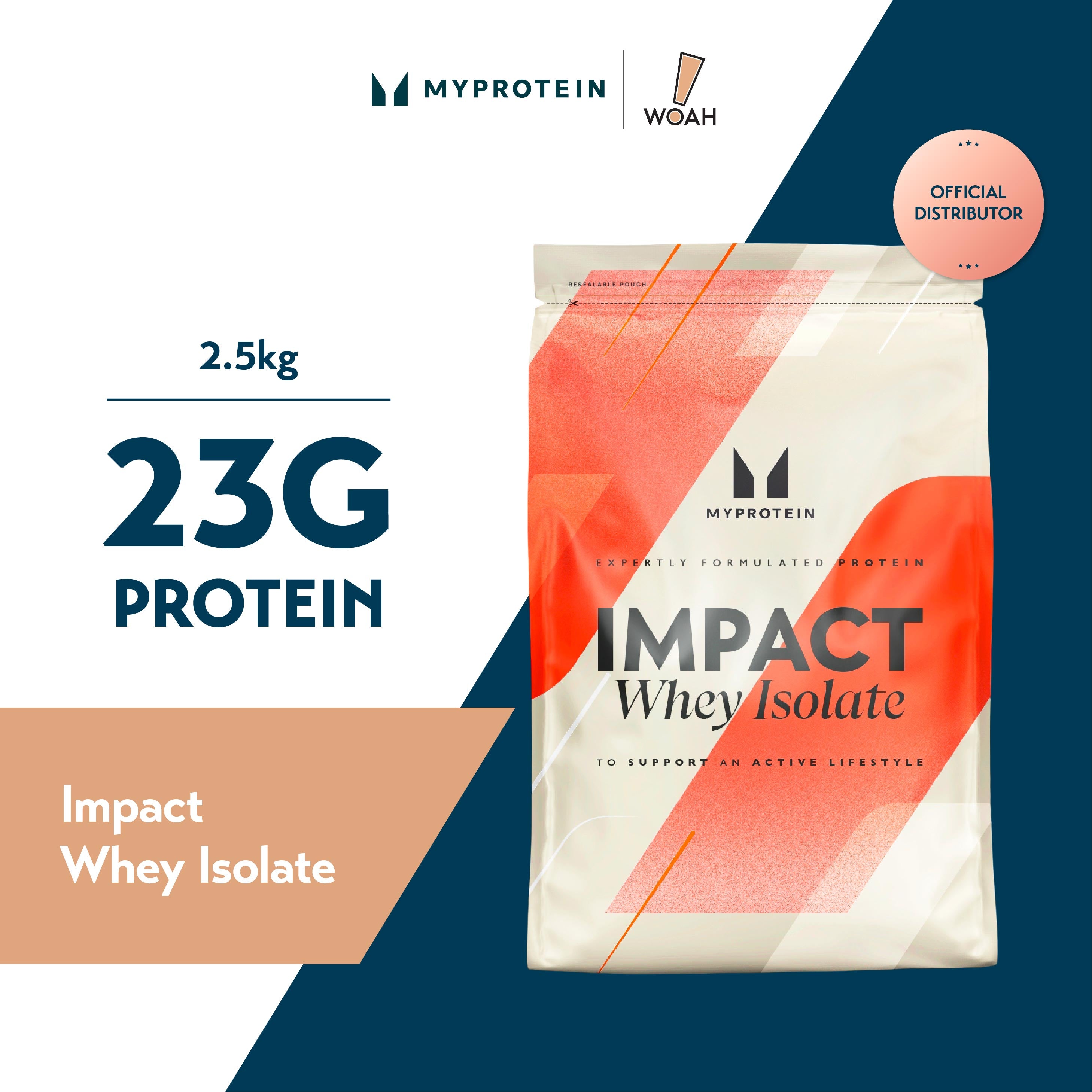 MyProtein Impact Whey Isolate (2.5kg)