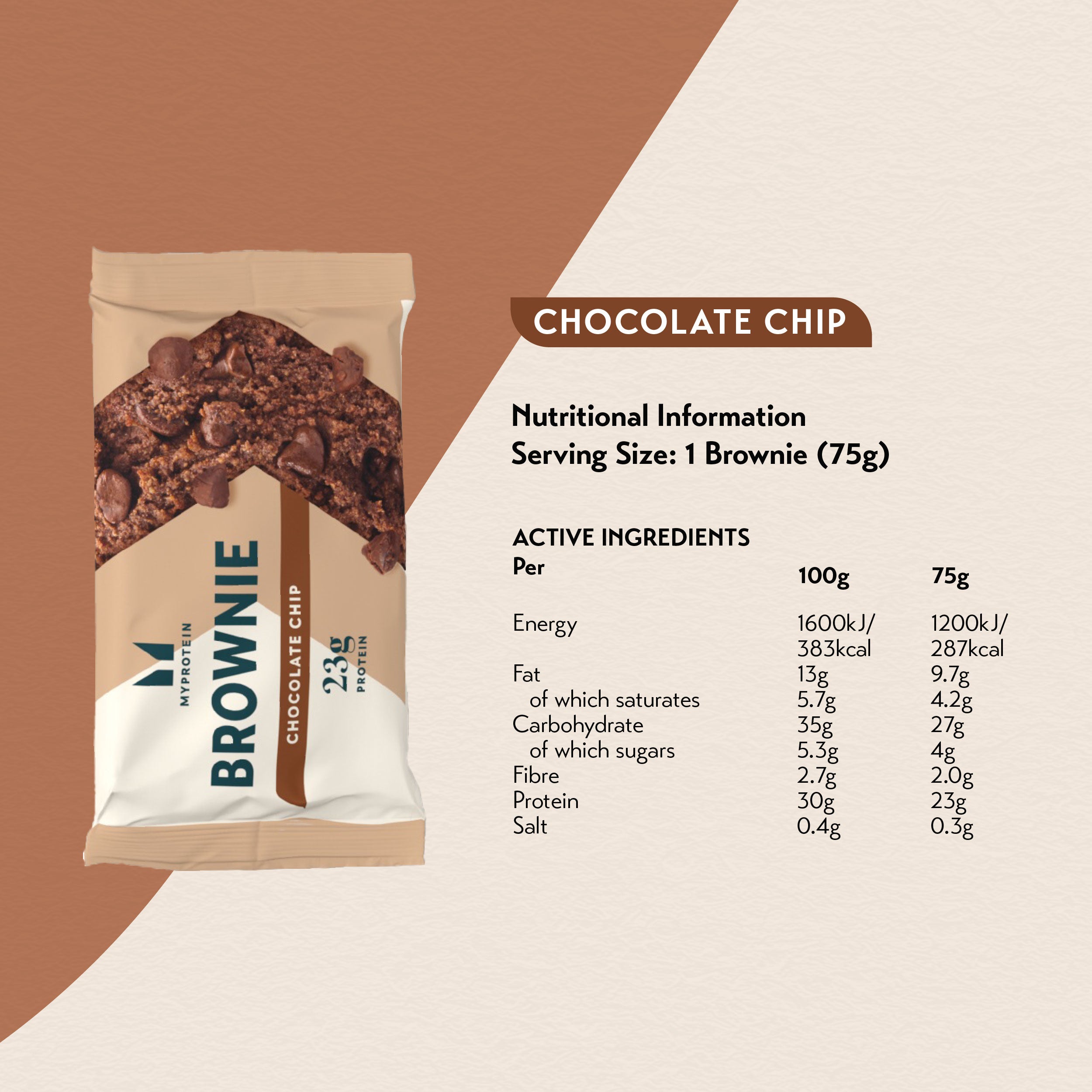 MyProtein Protein Brownie (Box of 12)