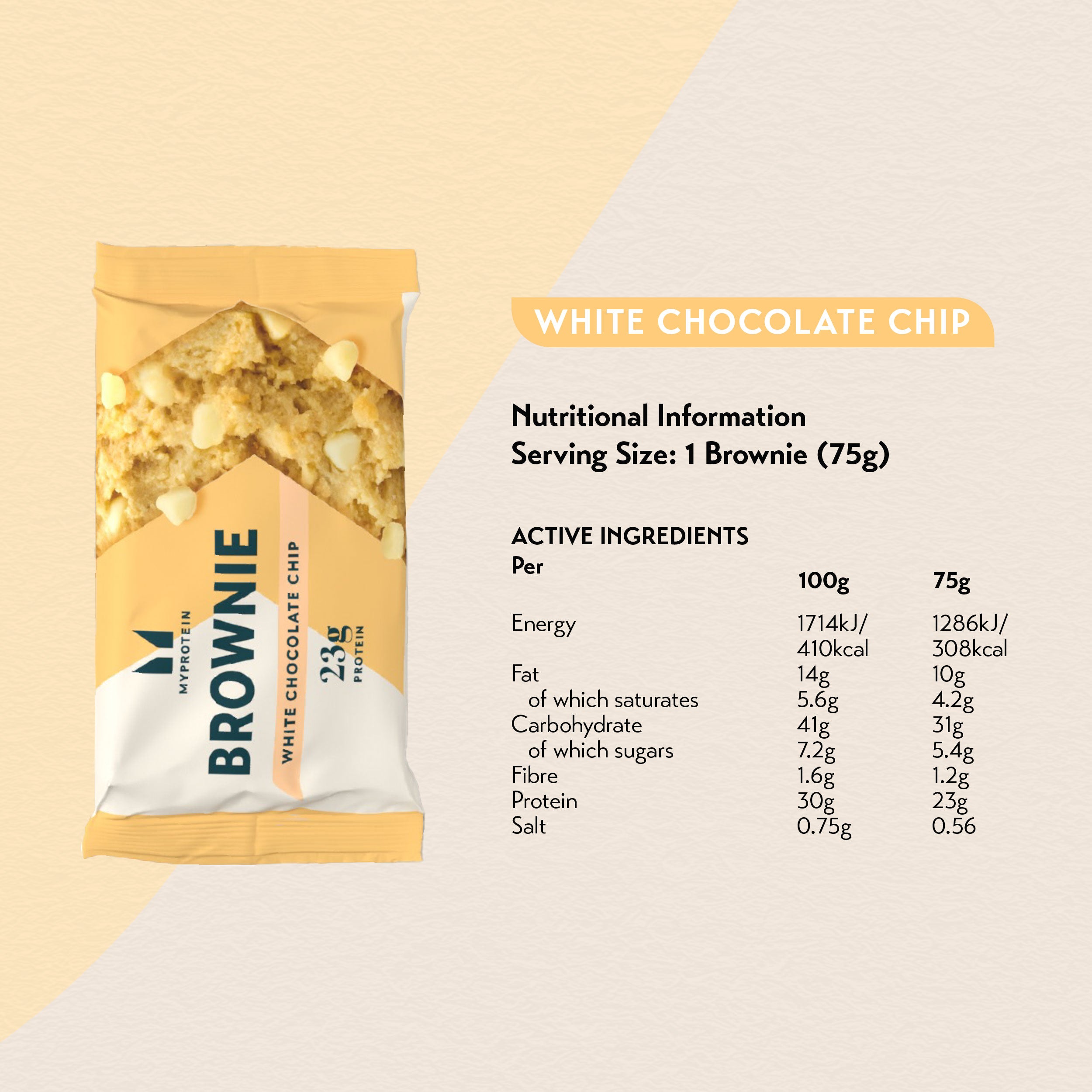 MyProtein Protein Brownie (Box of 12)