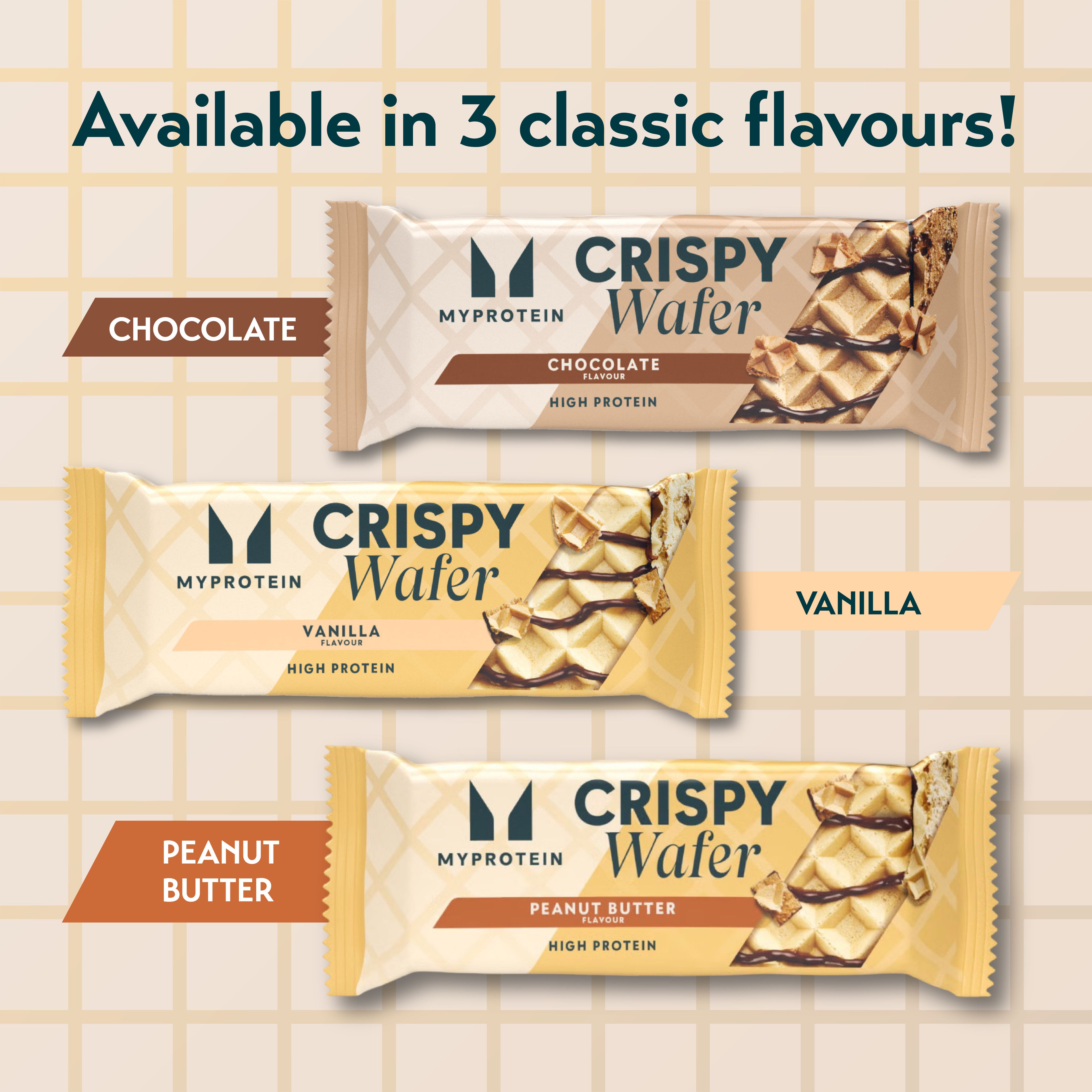MYProtein Crispy Protein Wafer (Box of 10)