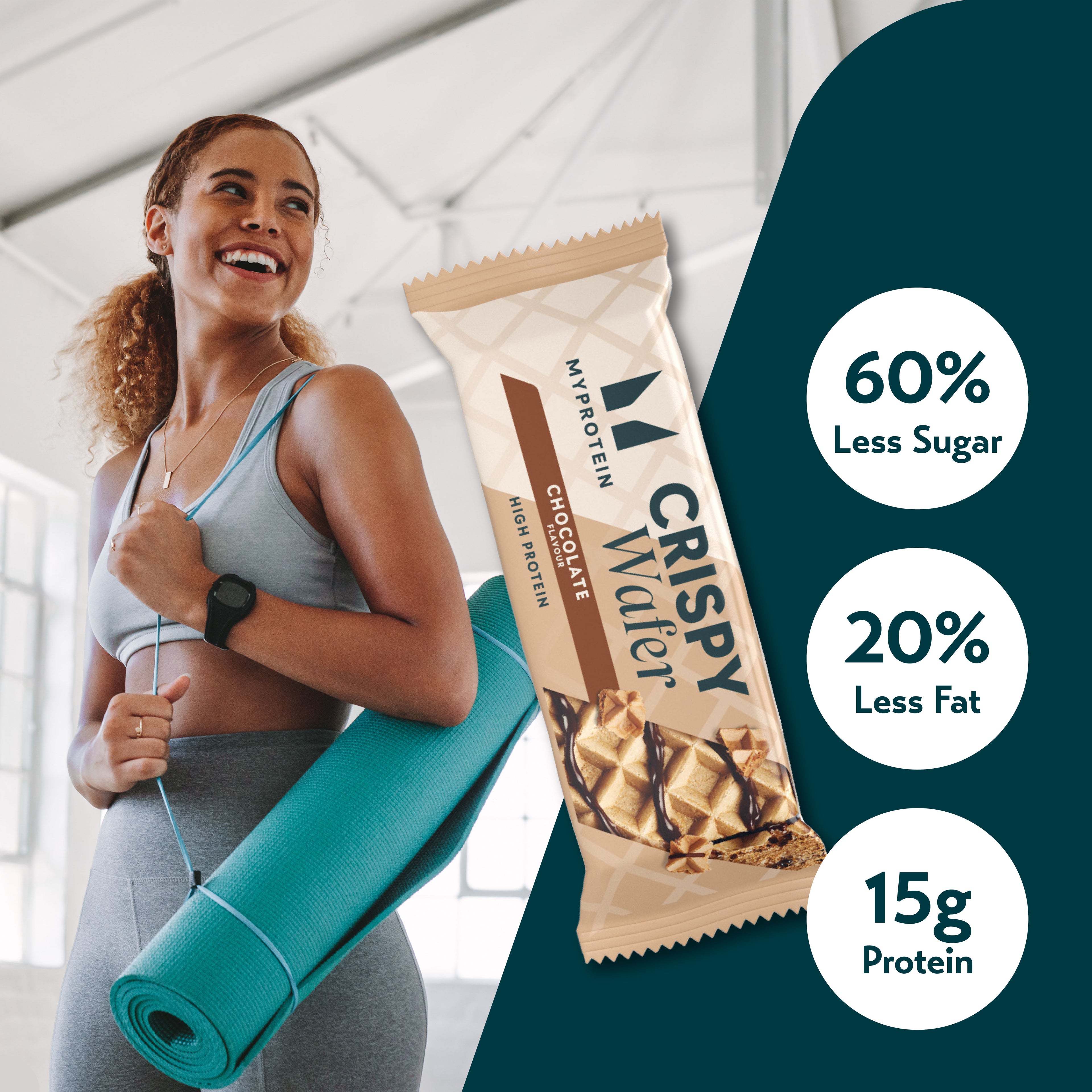 MYProtein Crispy Protein Wafer (Box of 10)