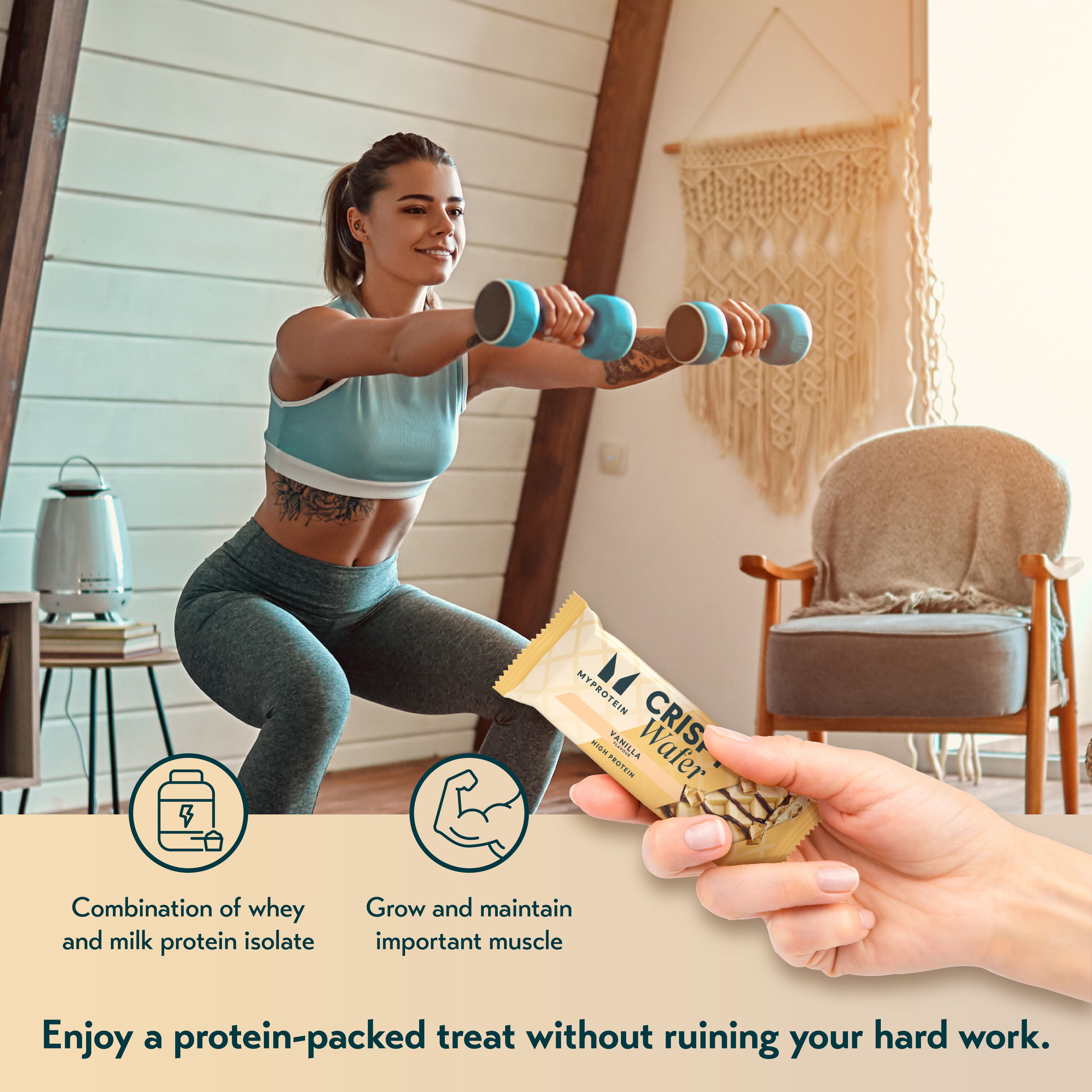 MYProtein Crispy Protein Wafer (Box of 10)