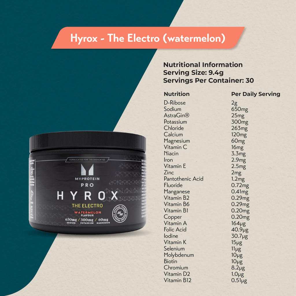 MyProtein THE Electro - HYROX (291g - 30 Servings)
