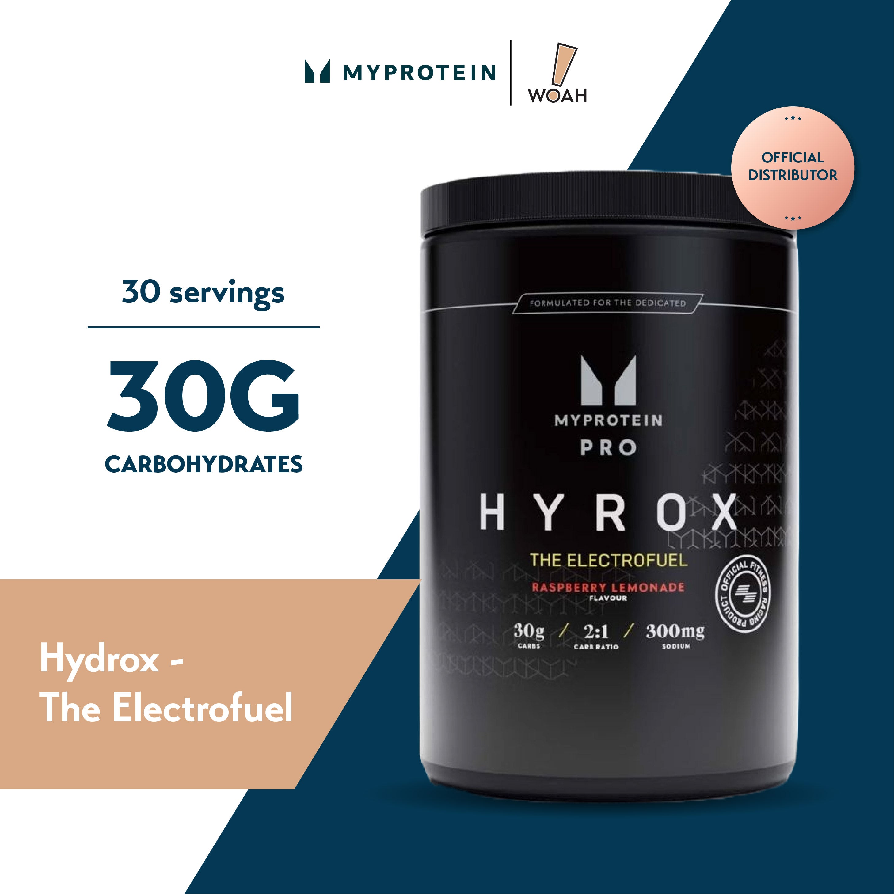 MYProtein THE Electrofuel - HYROX (1.02kg - 30 Servings)