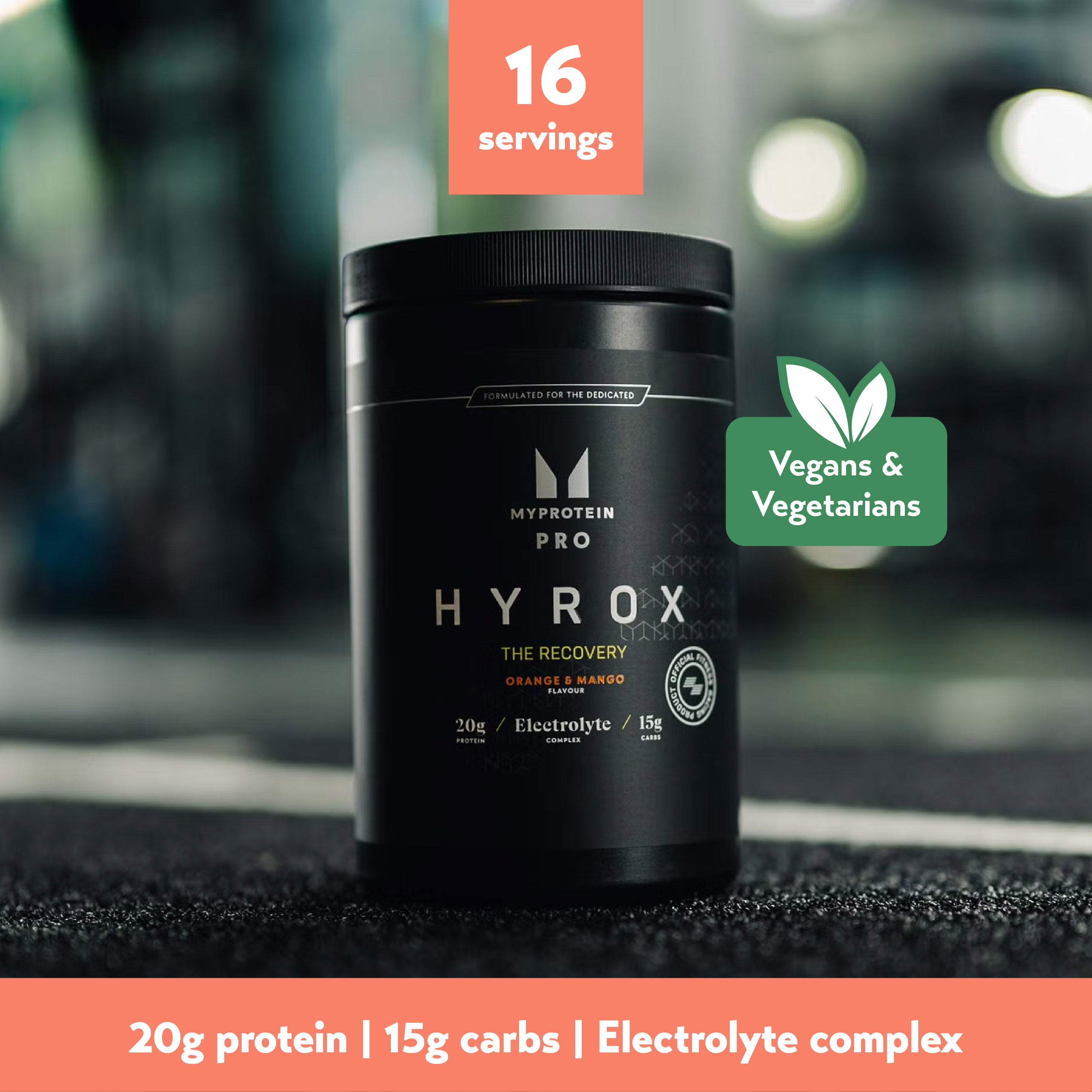 MyProtein THE Recovery – HYROX (688g - 16 Servings)