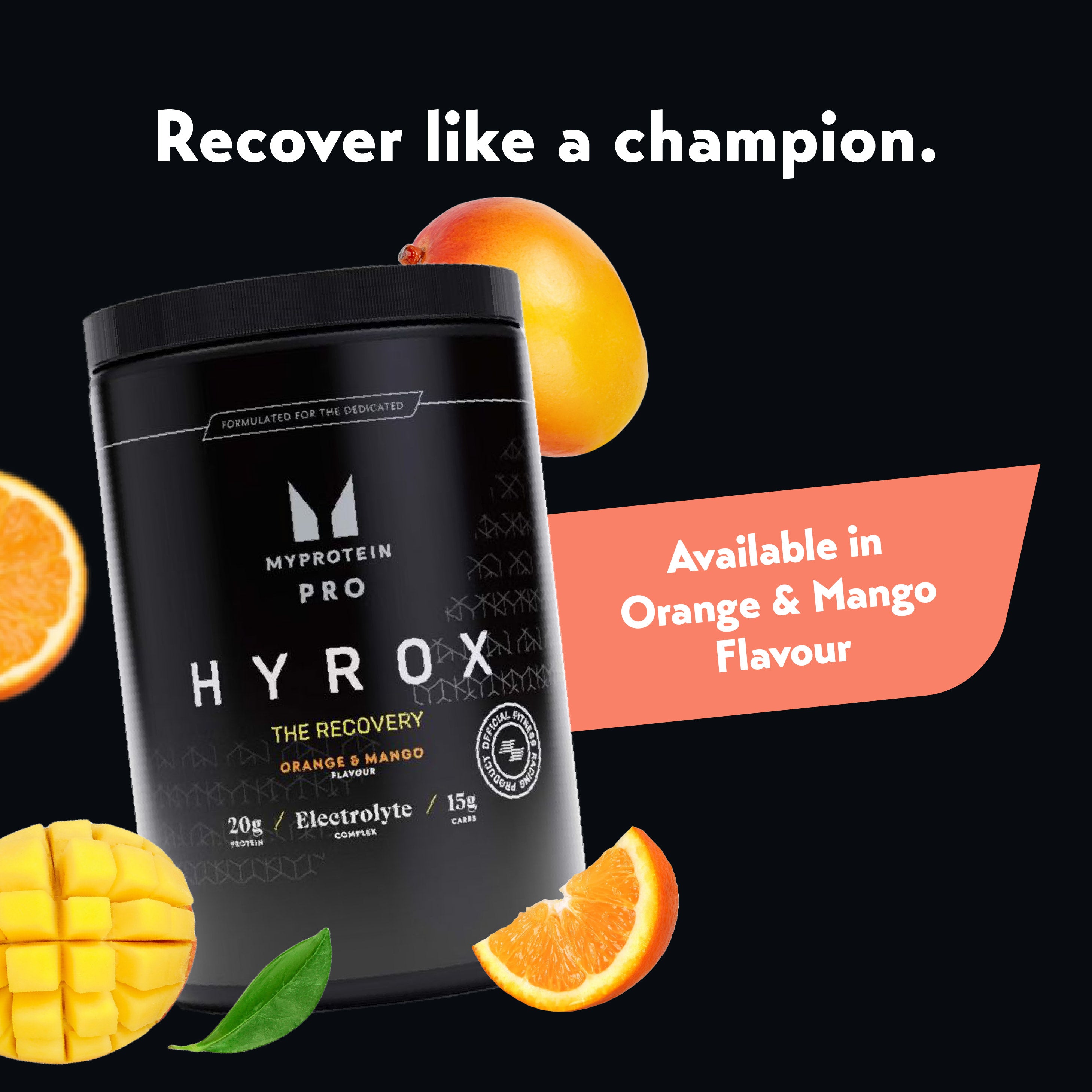 MyProtein THE Recovery – HYROX (688g - 16 Servings)