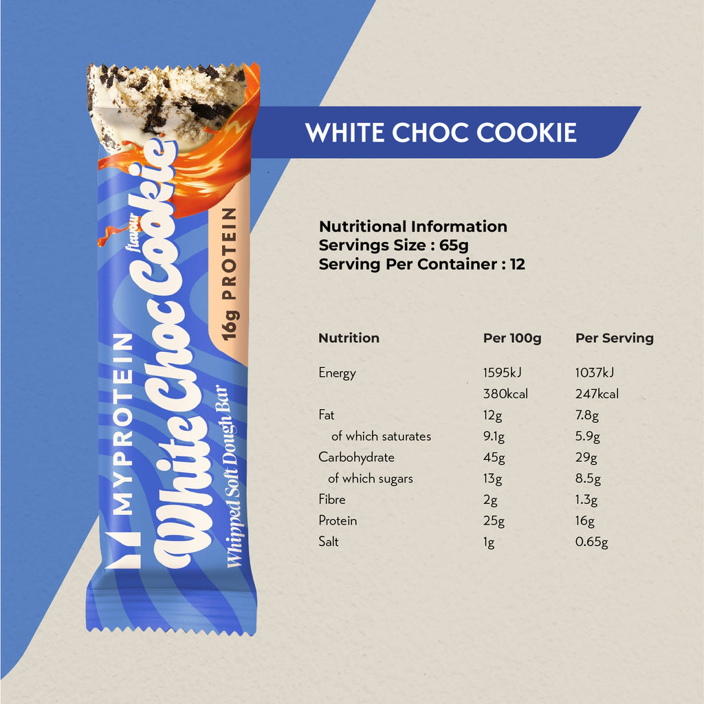 MyProtein Whipped Soft Dough Bar 65g (Box of 12)