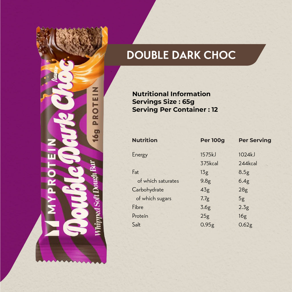 MyProtein Whipped Soft Dough Bar 65g (Box of 12)