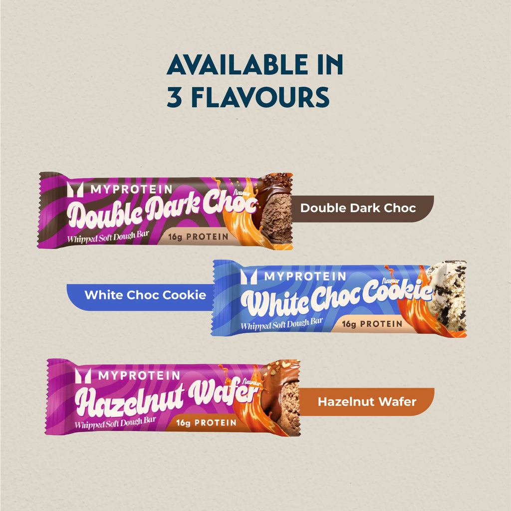 MyProtein Whipped Soft Dough Bar 65g (Box of 12)