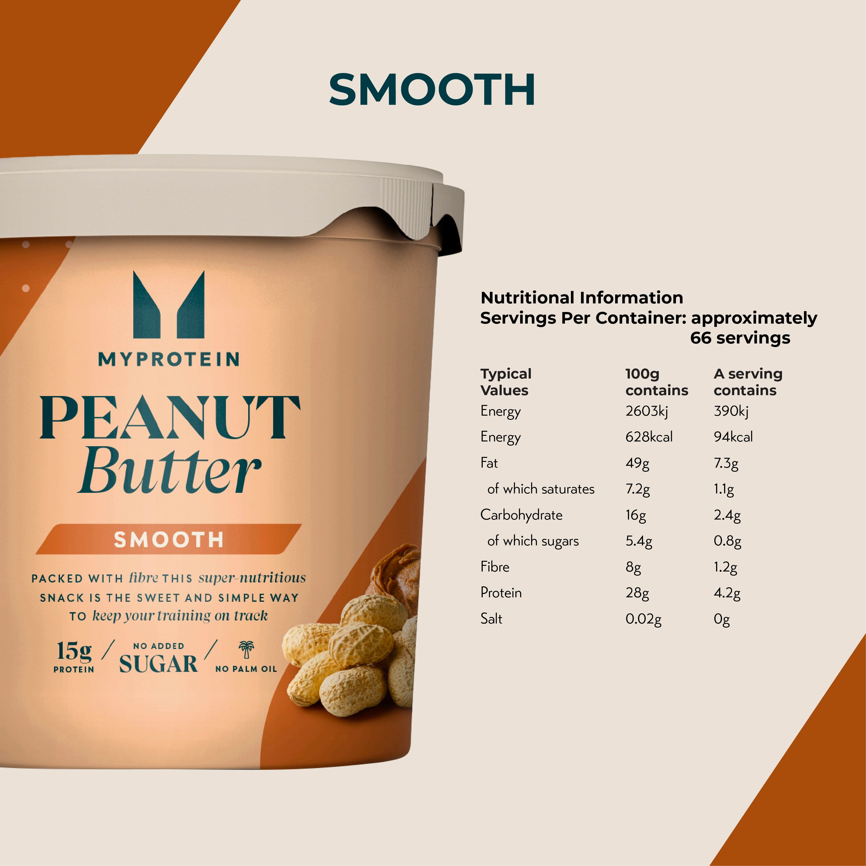 MyProtein All-Natural Butter 1KG (Almond/Peanut)