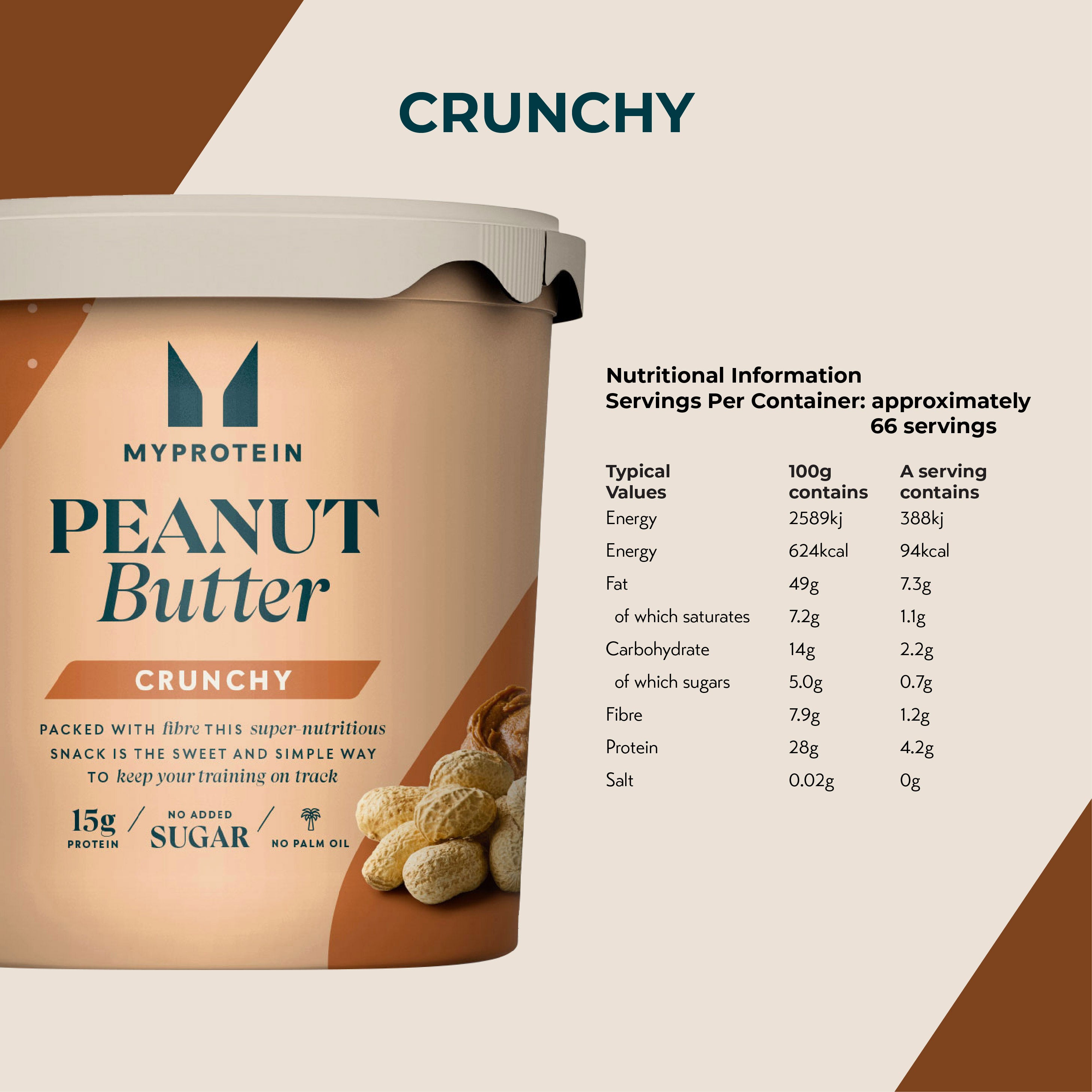 MyProtein All-Natural Butter 1KG (Almond/Peanut)
