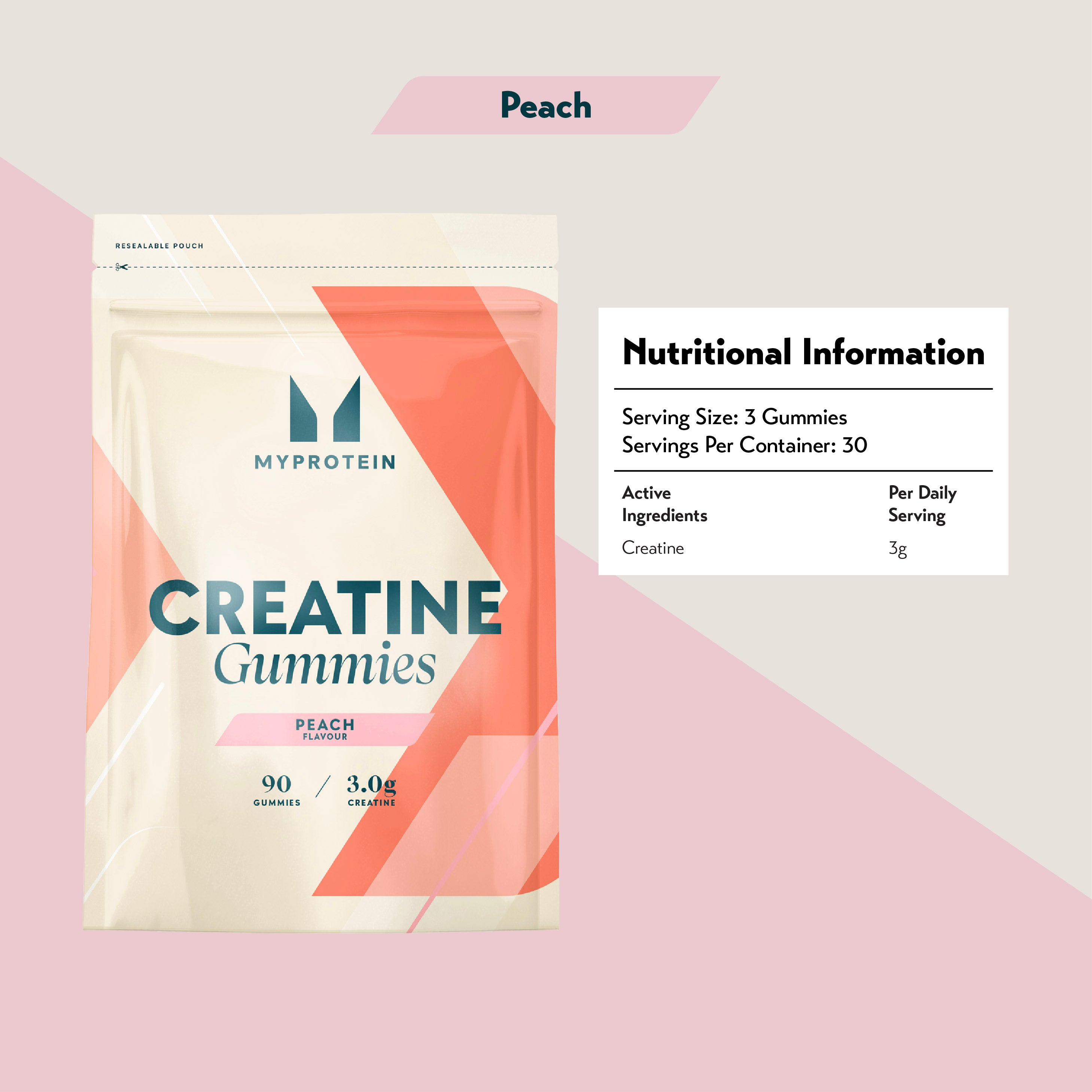 MyProtein Creatine Gummies (90 Gummies)