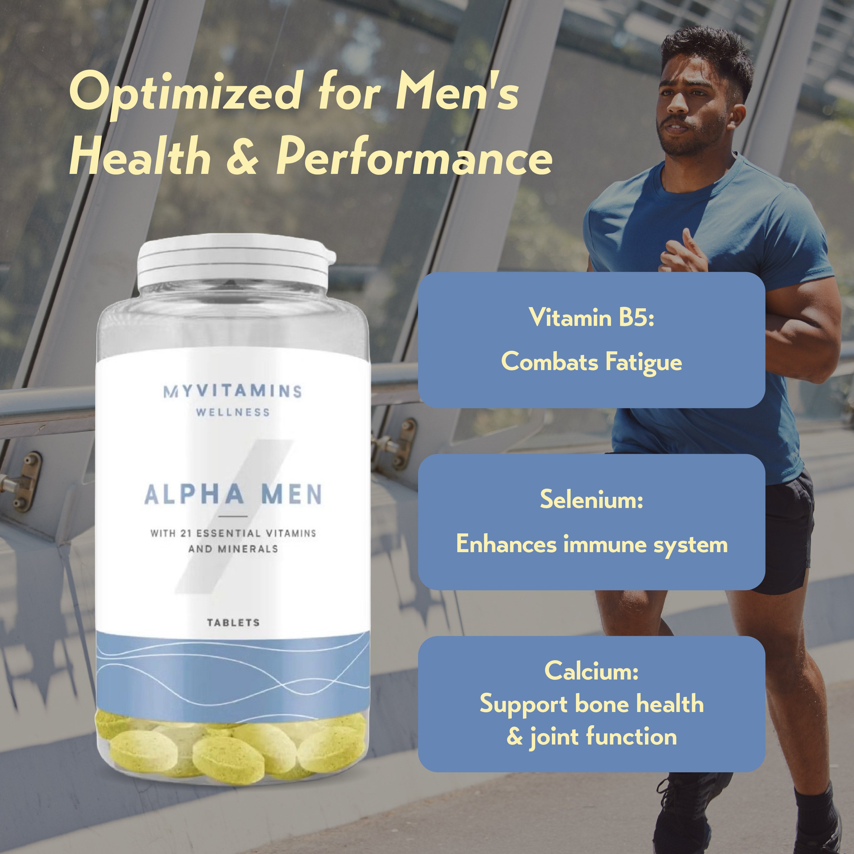 MyProtein MyVitamins Alpha Men Multivitamins (120 / 240 Tablets)