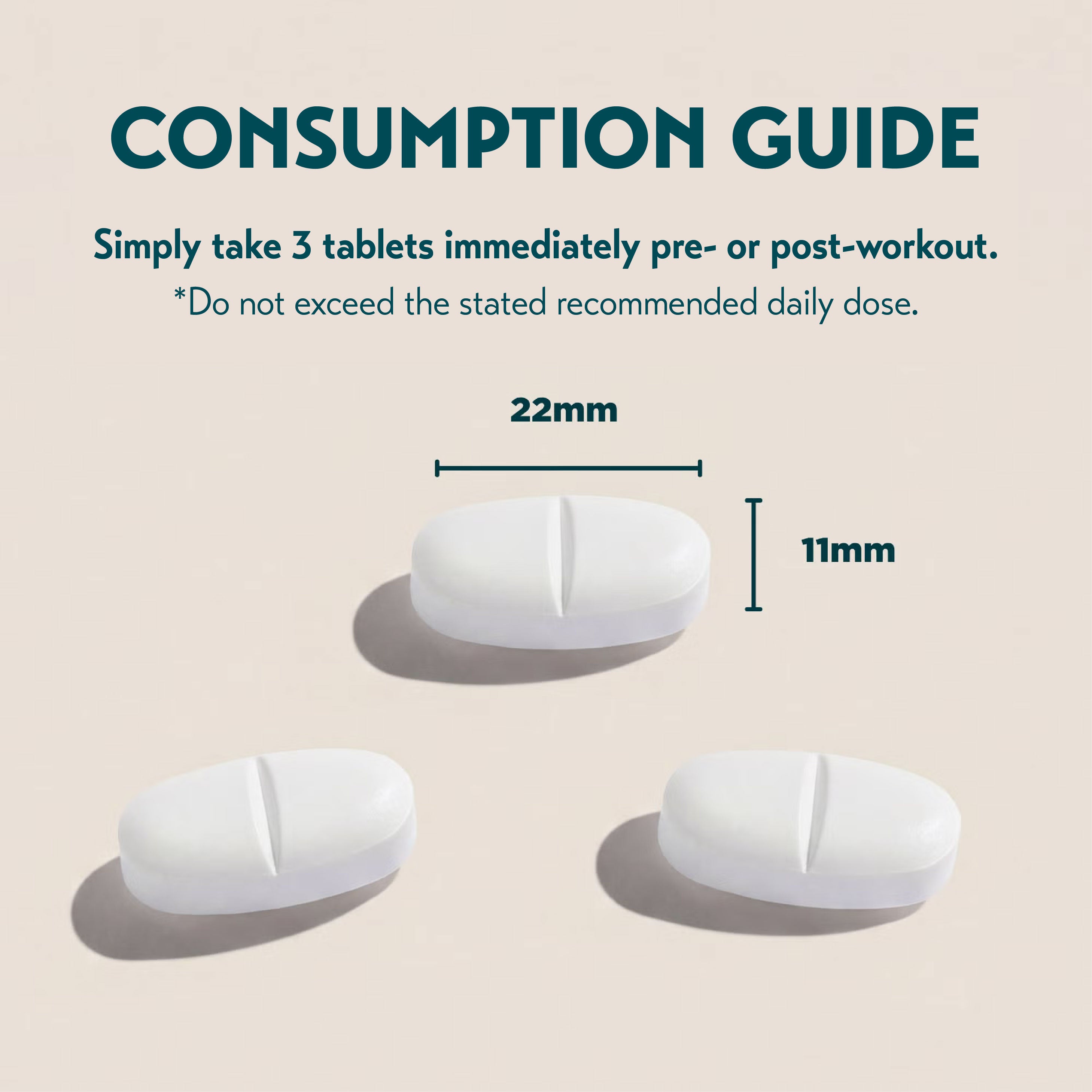 MyProtein MyVitamins Creatine Monohydrate Tablets (250 Tablets)