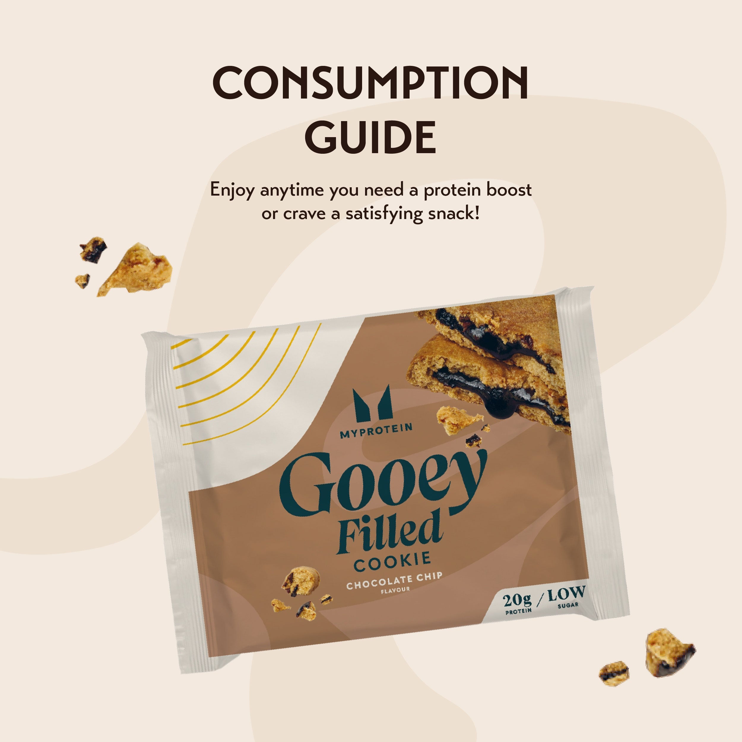 MyProtein Gooey Filled Protein Cookie (Box of 12)