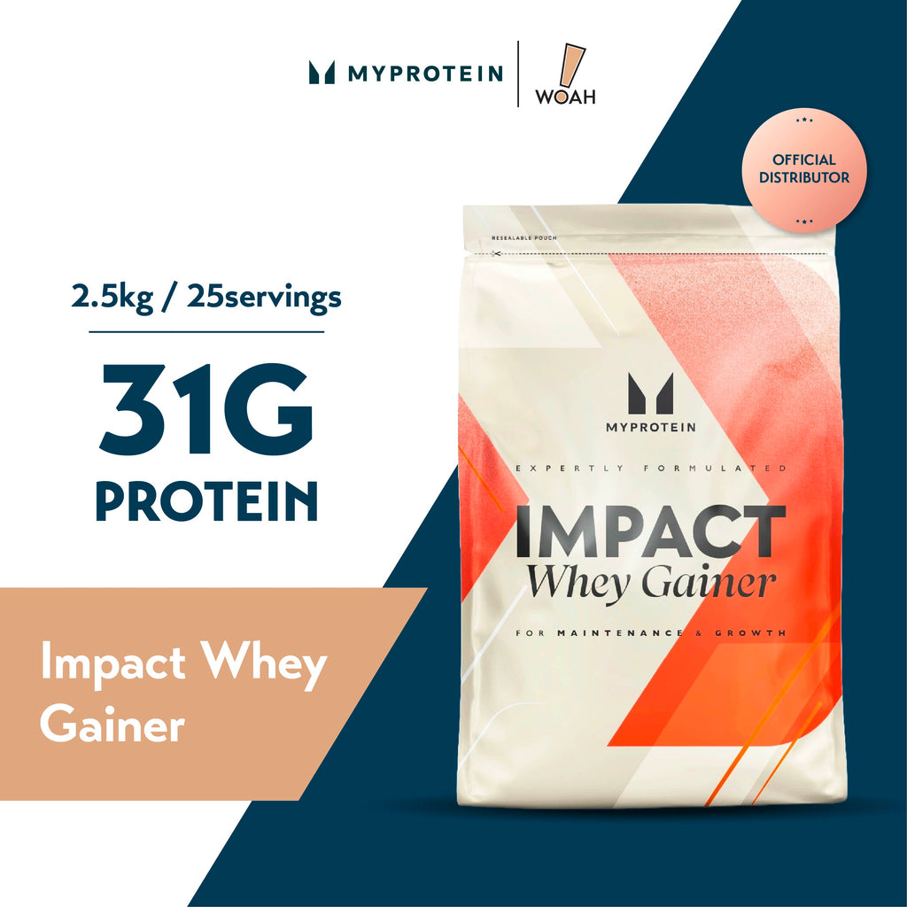 MyProtein Impact Whey Gainer (2.5kg - 25 Servings)
