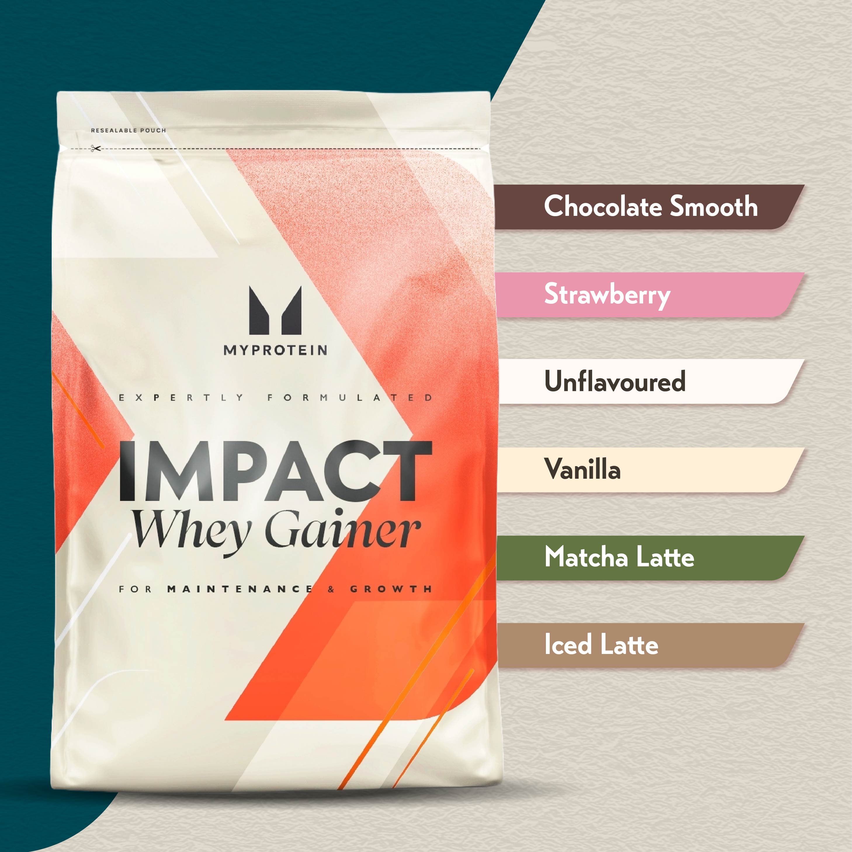 MyProtein Impact Whey Gainer (2.5kg - 25 Servings)