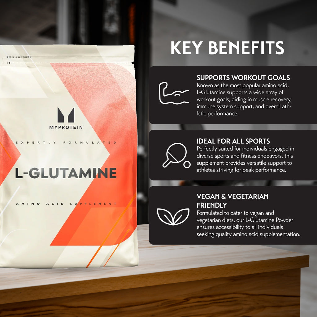 MyProtein L-Glutamine Powder (500g)