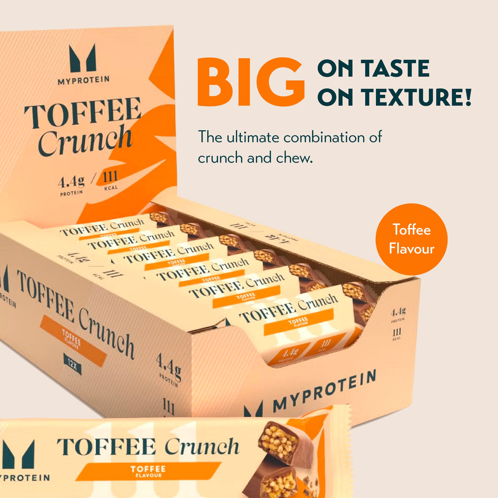 Myprotein Toffee Crunch Bar 30g (Box of 12)