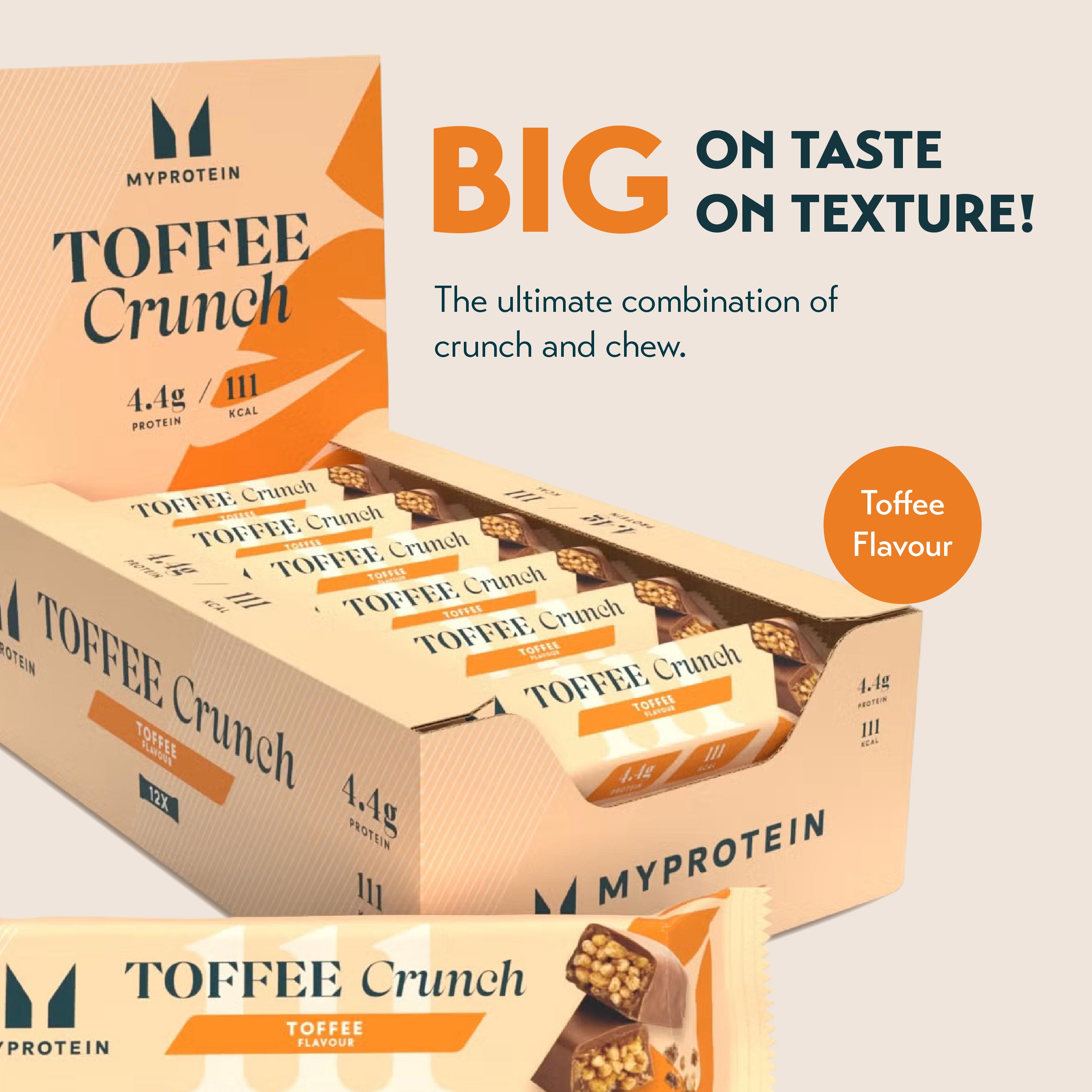Myprotein Toffee Crunch Bar 30g (Box of 12)