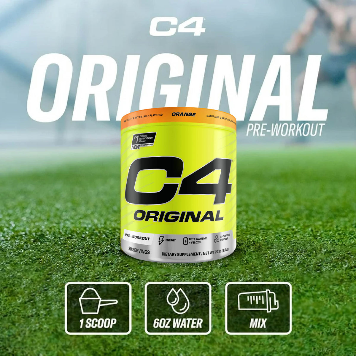 Cellucor C4 Original C4 Pre-Workout Powder 30 servings