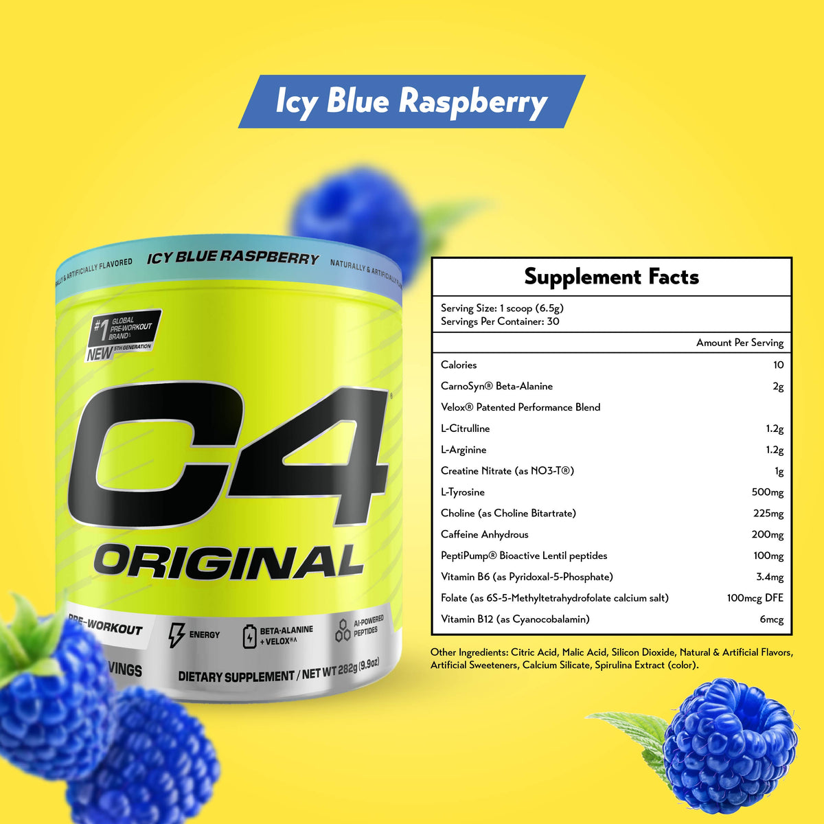 Cellucor C4 Original C4 Pre-Workout Powder 30 servings
