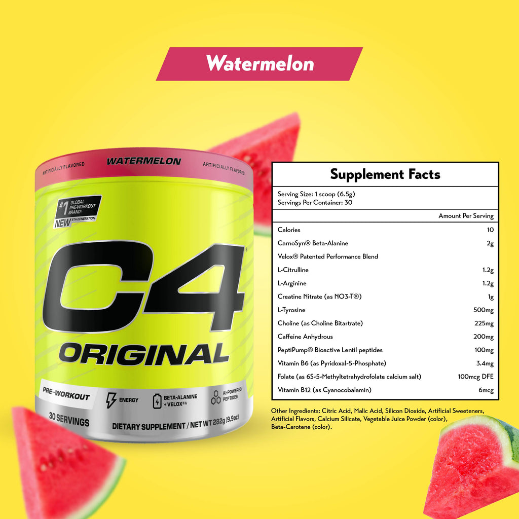 Cellucor C4 Original C4 Pre-Workout Powder 30 servings
