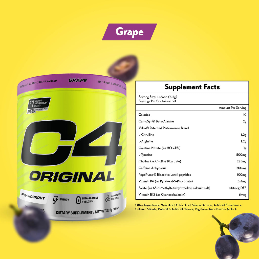 Cellucor C4 Original C4 Pre-Workout Powder 30 servings