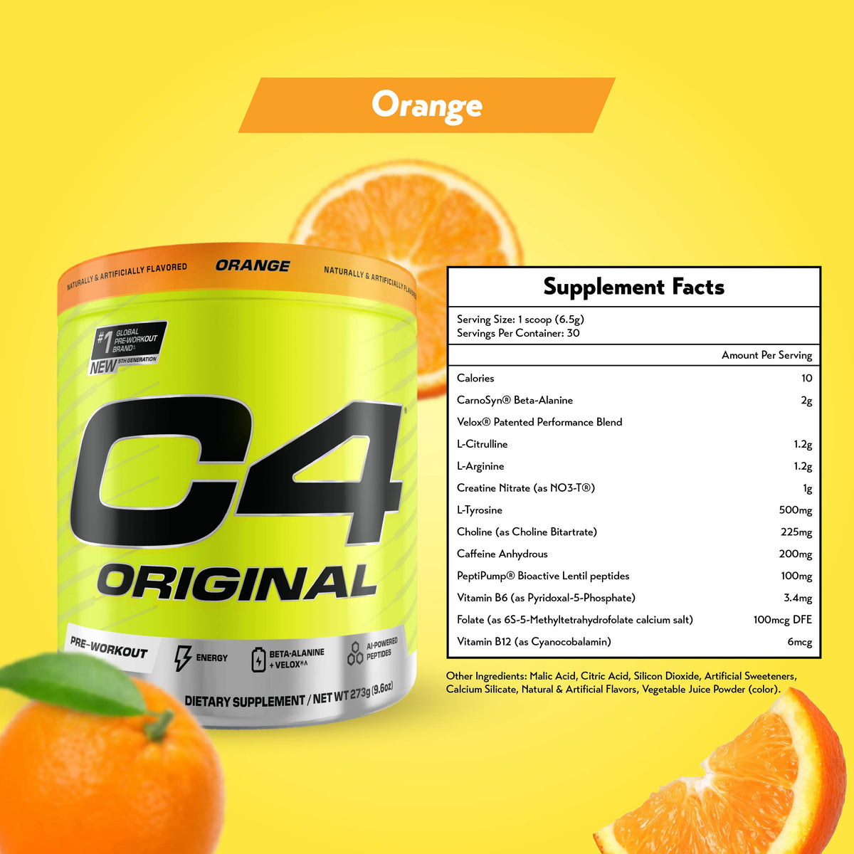 Cellucor C4 Original C4 Pre-Workout Powder 30 servings