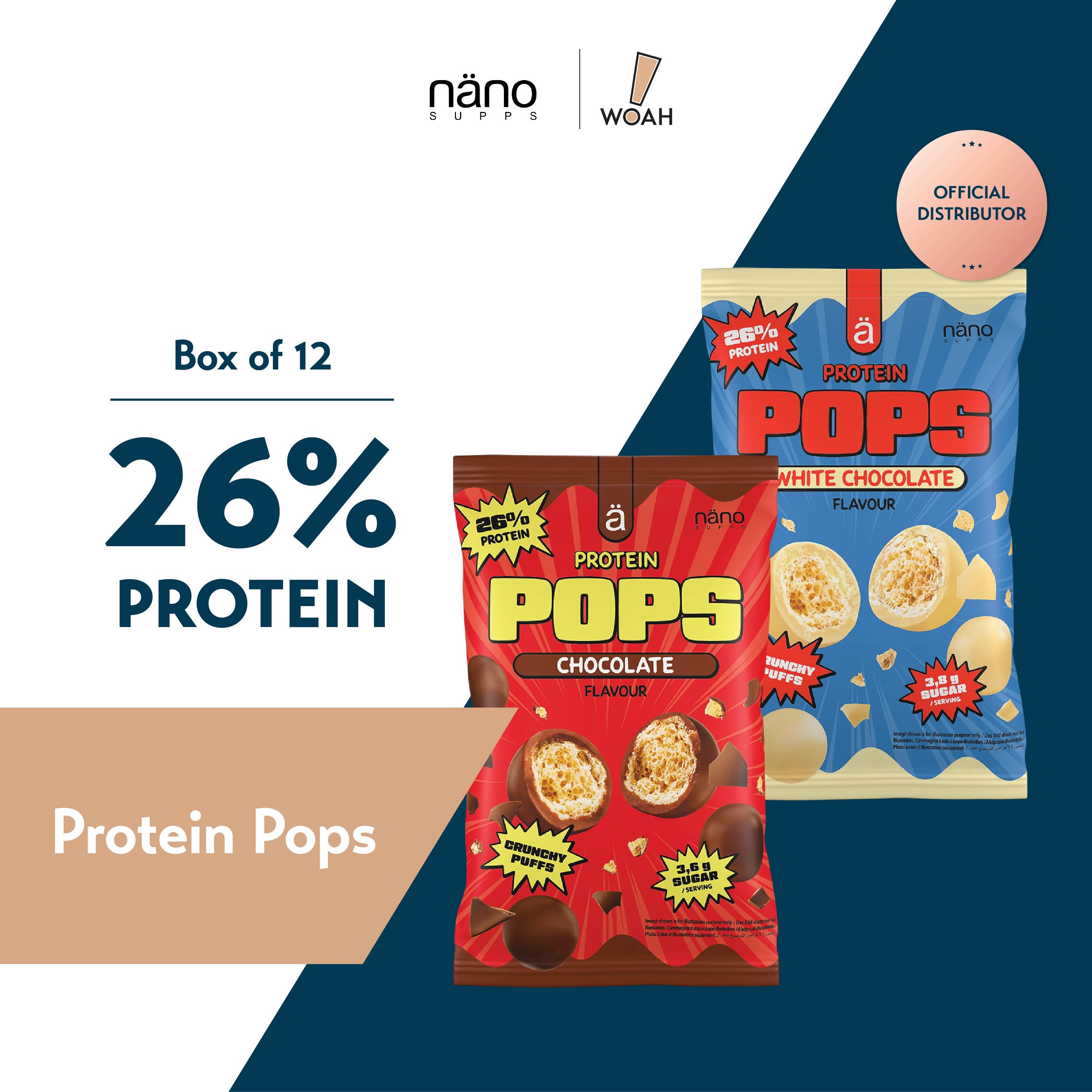 Nano Supps Protein Pops (Box of 12)