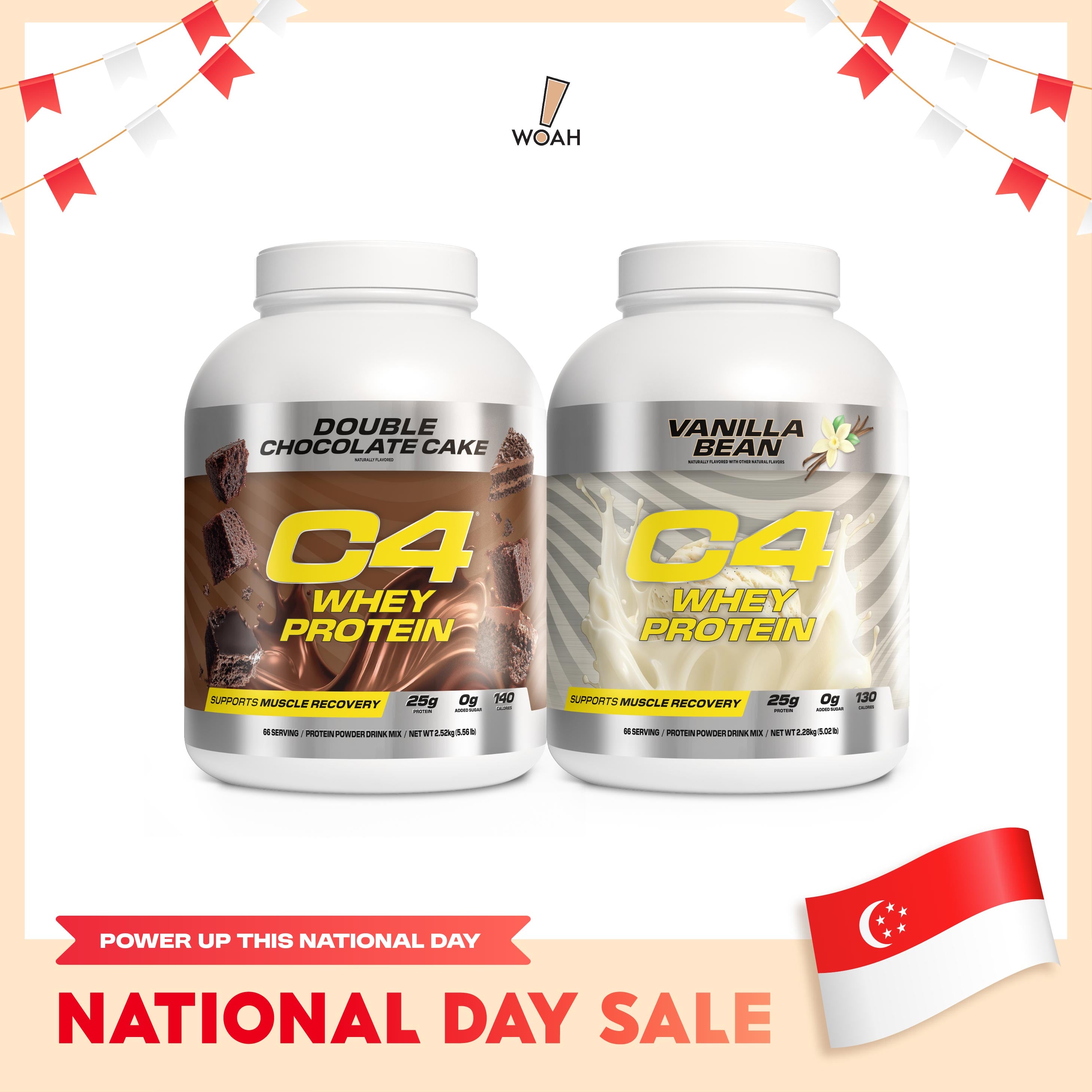Cellucor C4 Whey Protein Powder 2.28kg - 66 servings
