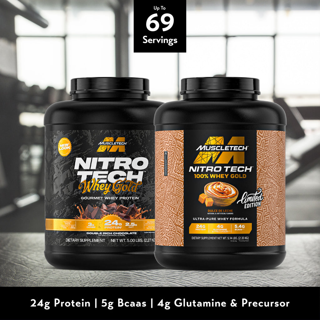 MuscleTech NitroTech 100% Whey Gold (5lbs)