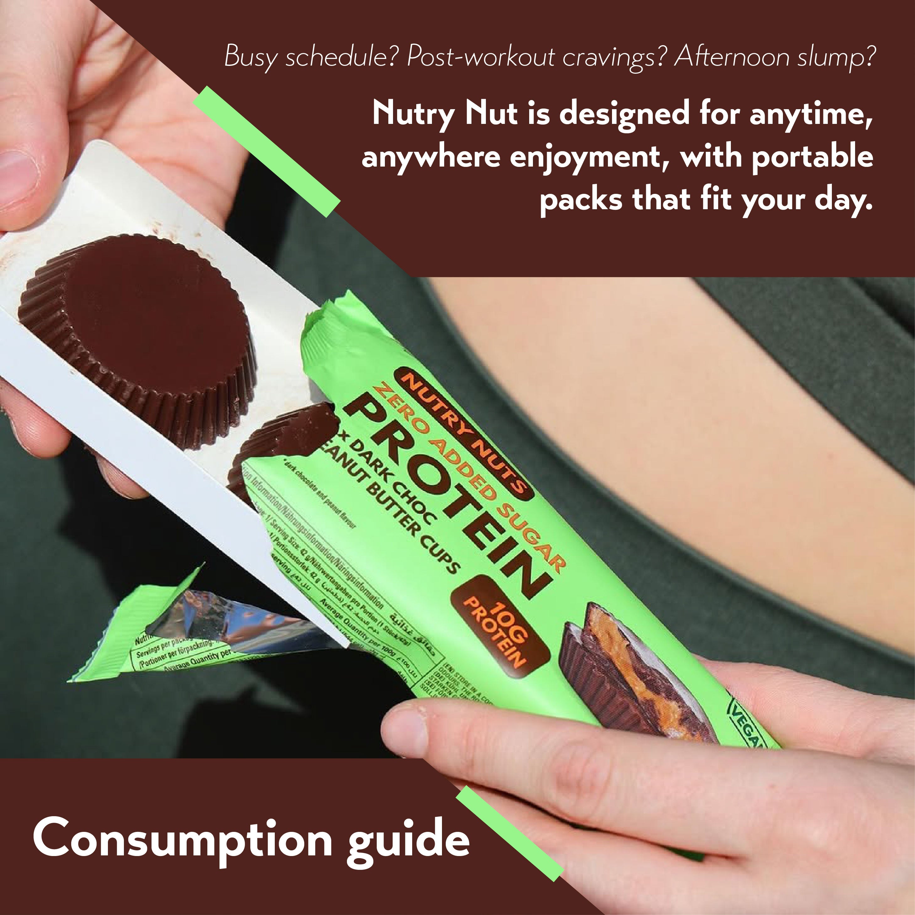 NUTRY NUTS Protein Peanut Butter Cups (Box of 12)