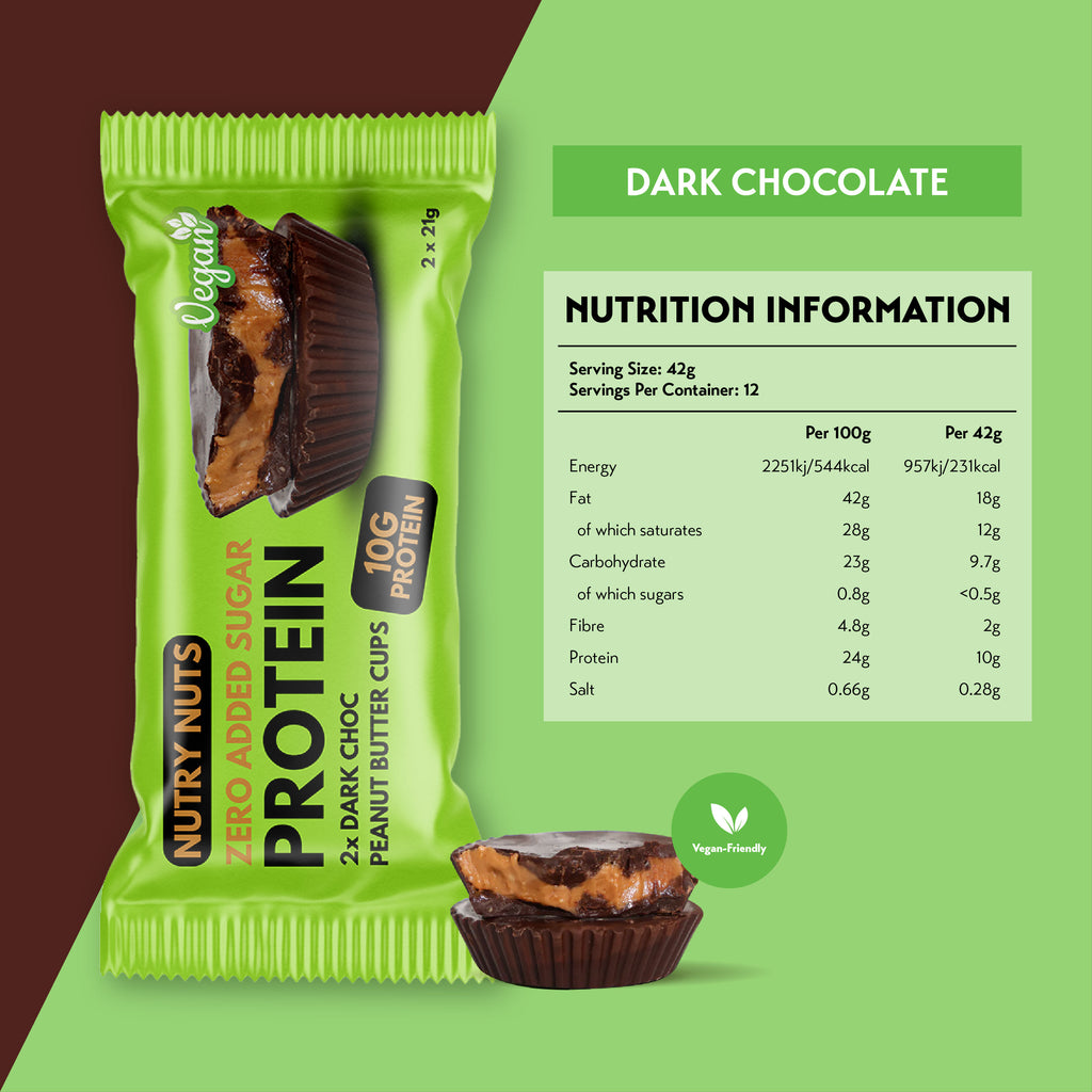 NUTRY NUTS Protein Peanut Butter Cups (Box of 12)