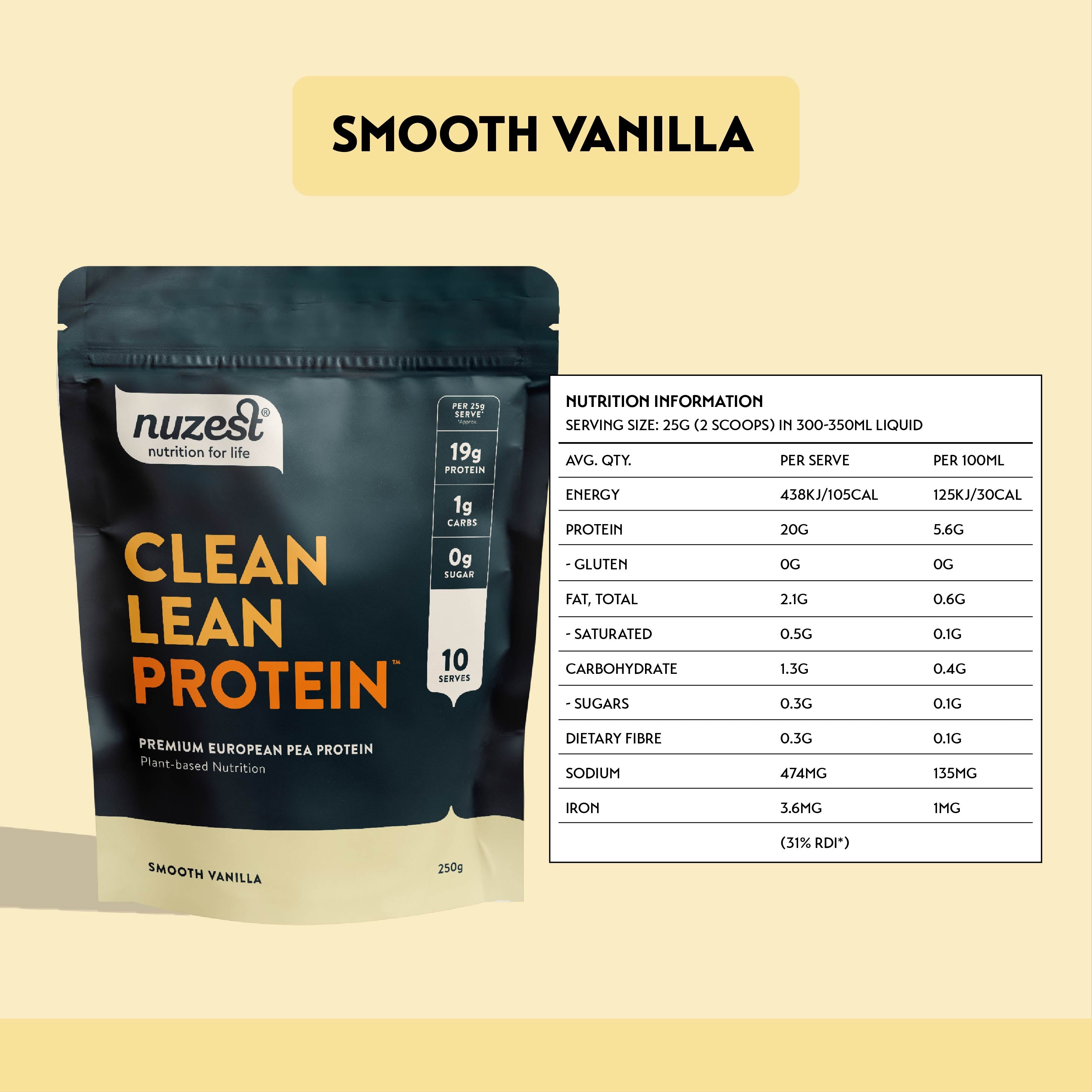 Nuzest Clean Lean Protein (250g)