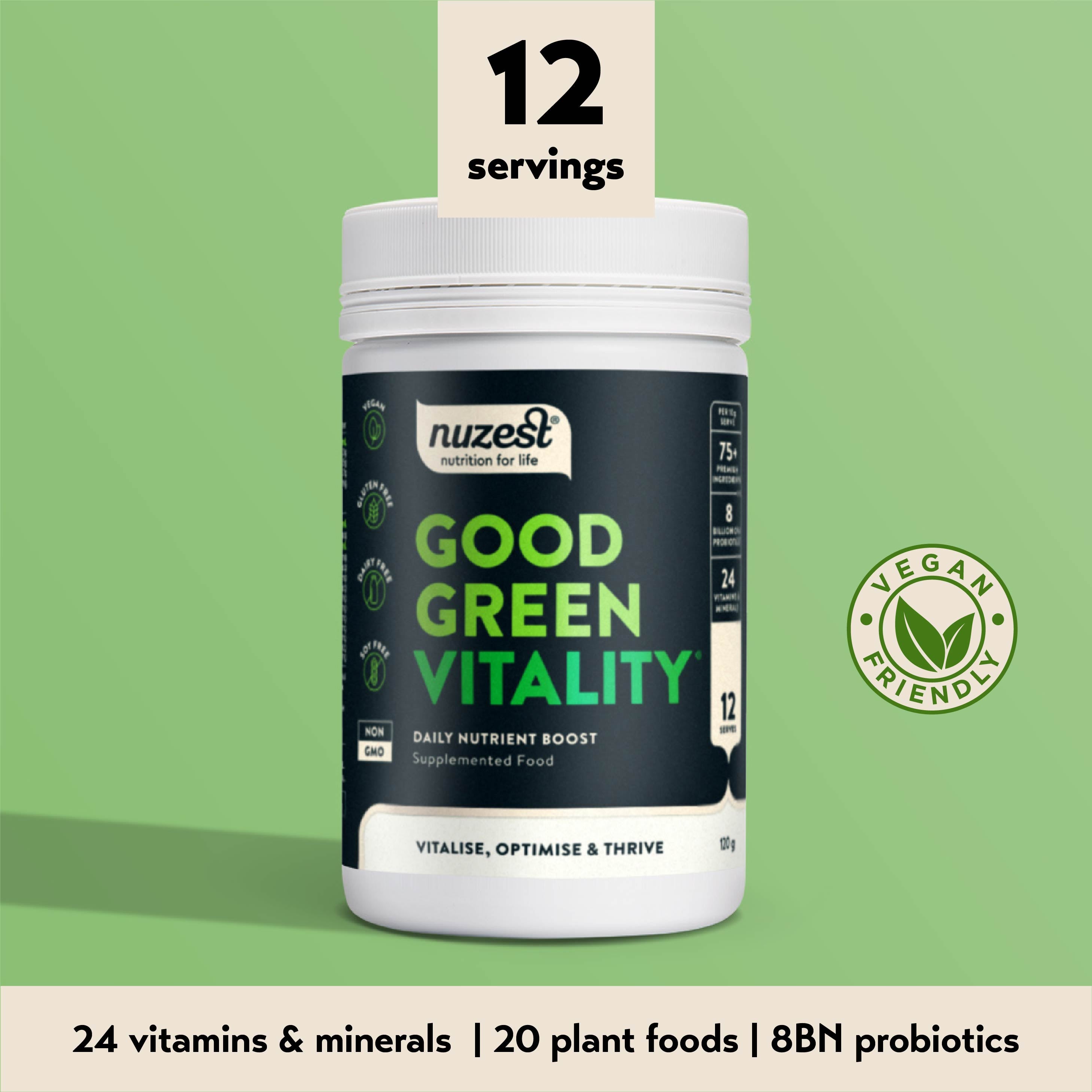 Nuzest Good Green Vitality (120g)