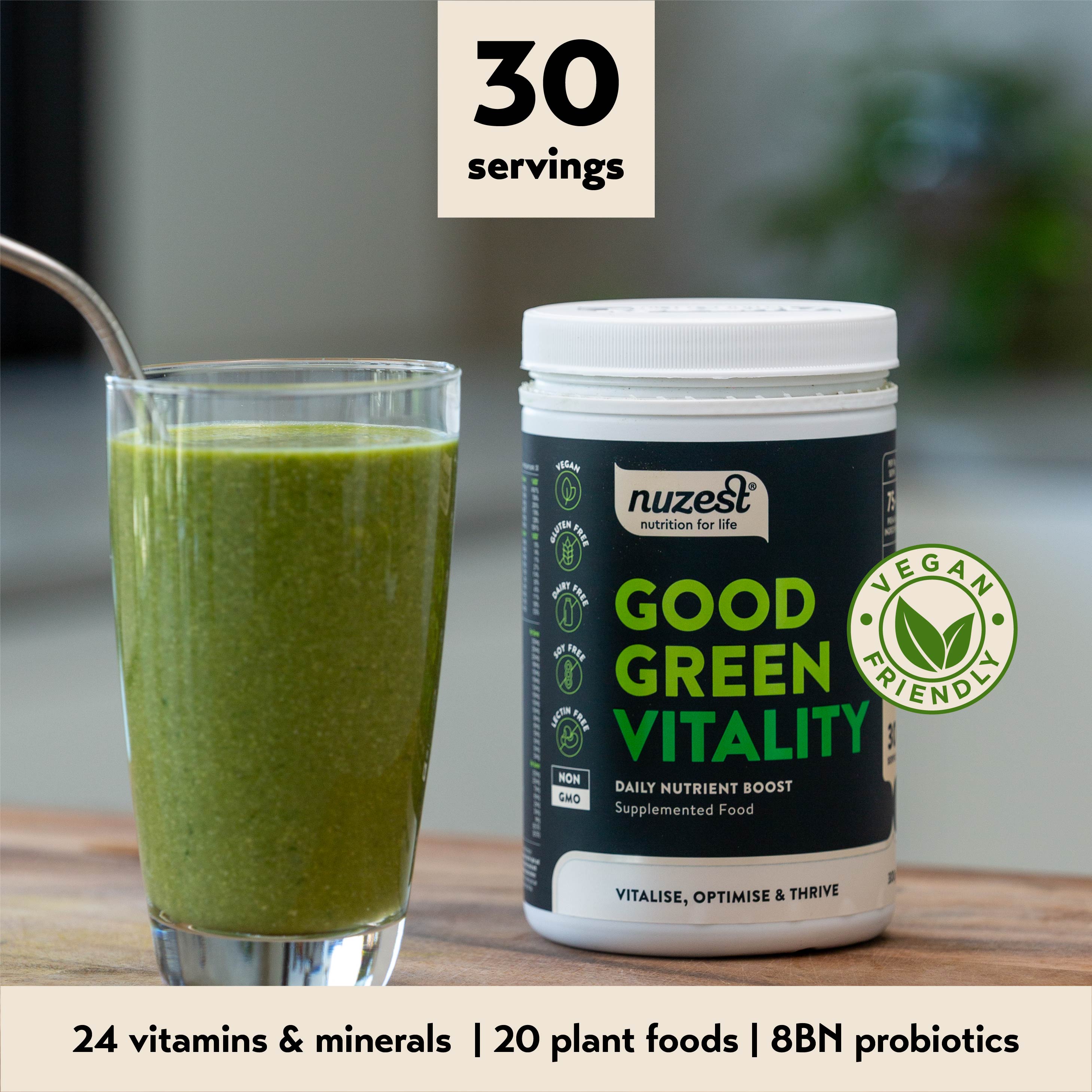Nuzest Good Green Vitality (300g)