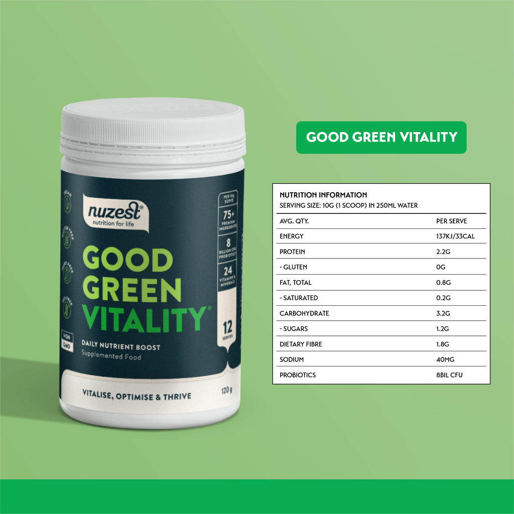 Nuzest Good Green Vitality (120g)
