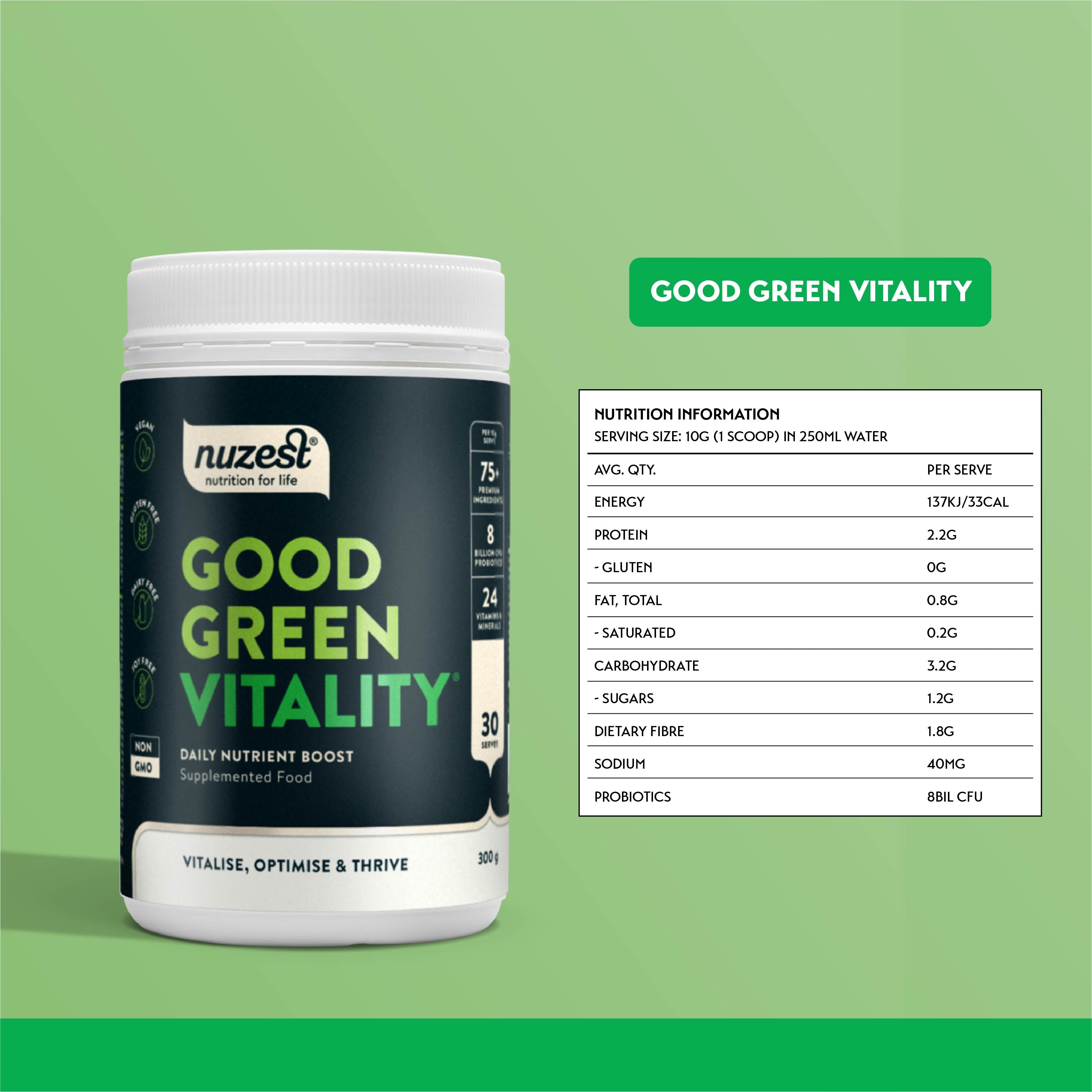 Nuzest Good Green Vitality (300g)