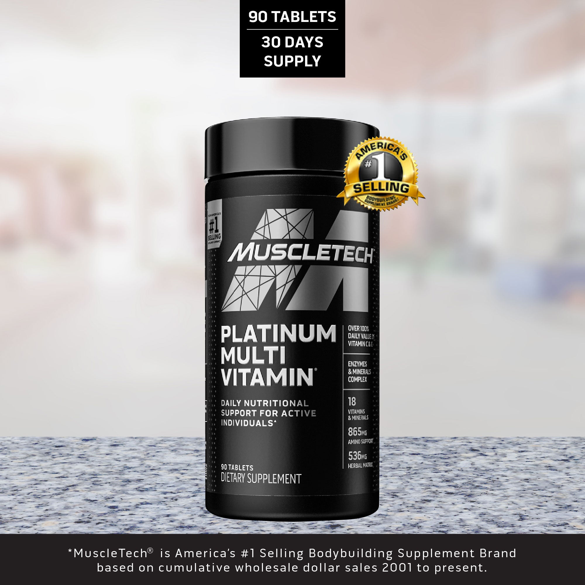 MuscleTech Platinum Multi Vitamin (90 Tabs)